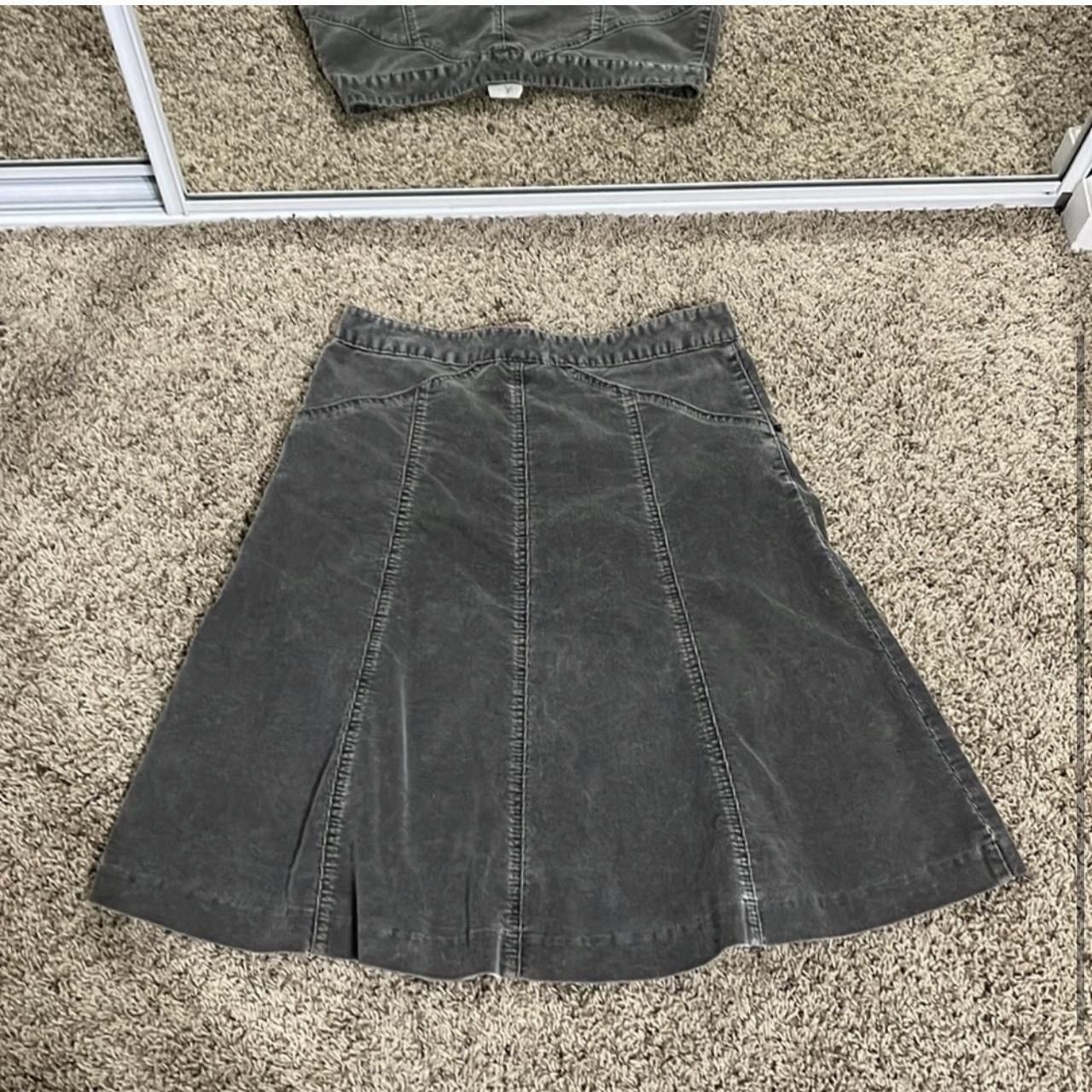Gap × Vintage Y2K Gap Corduroy Skirt Size 28" / US 6 / IT 42 - 2 Thumbnail