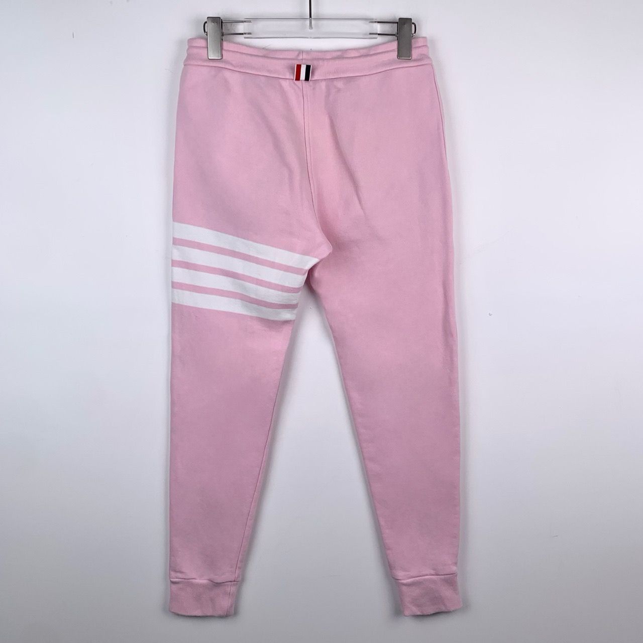 Thom Browne Thom Browne Pink Sweatpants With White Stripes Made In Japan Size 38" / US 16 / IT 52 - 2 Thumbnail