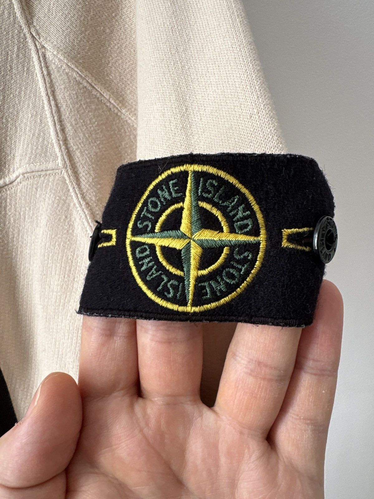Stone Island Vintage Stone Island Zip Up Fleece Sweater Jacket Medium Size US M / EU 48-50 / 2 - 6 Thumbnail