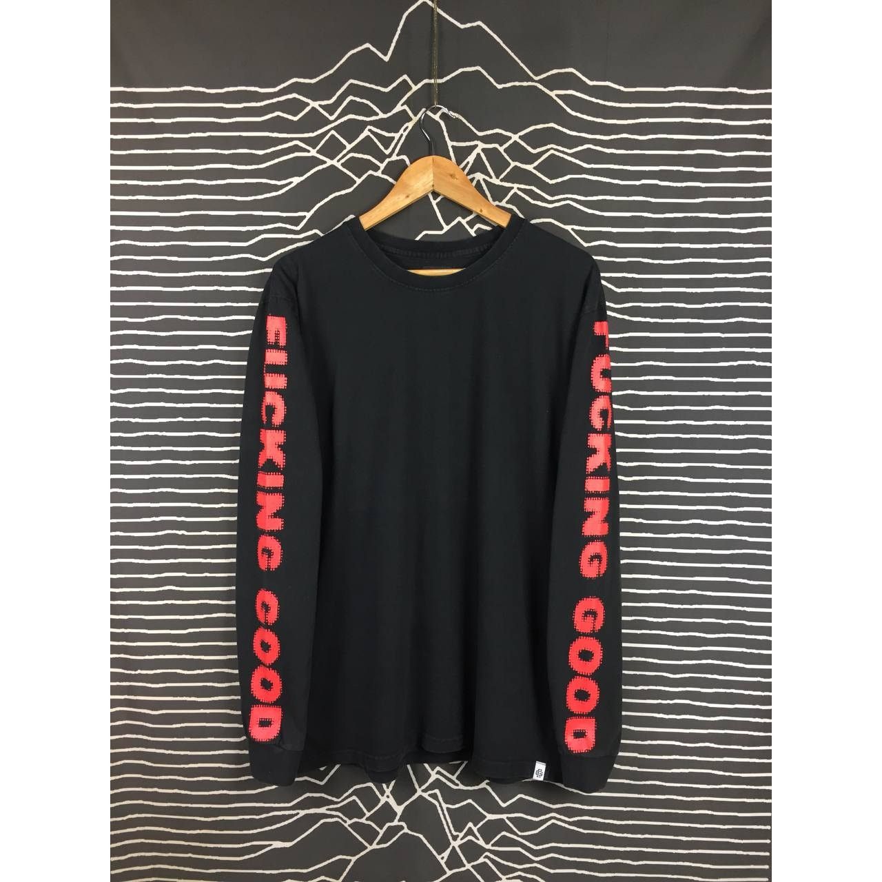 Vintage Goodfellas World Wide Fucking Good Longsleeve Tee Size US XL / EU 56 / 4 - 4 Thumbnail