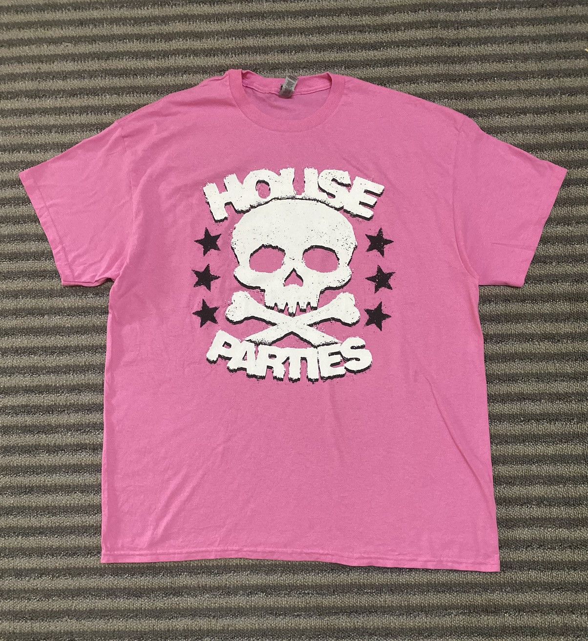 Other House Parties skulls Pink T-shirt Size XL / US 12-14 / IT 48-50 - 3 Thumbnail