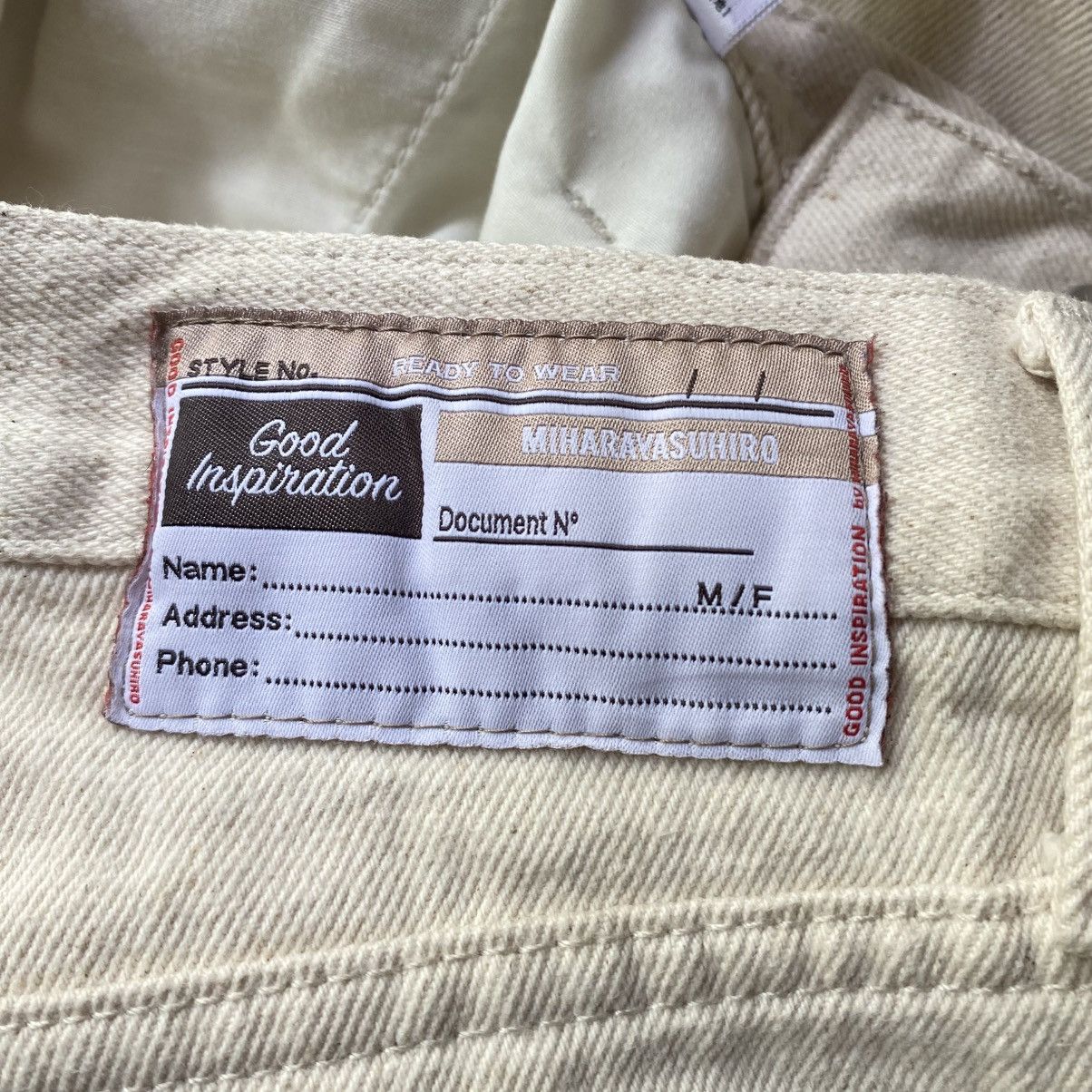 GU × Maison MIHARA YASUHIRO Mihara Yasuhiro X GU Calico Denim Size US 32 / EU 48 - 9 Thumbnail