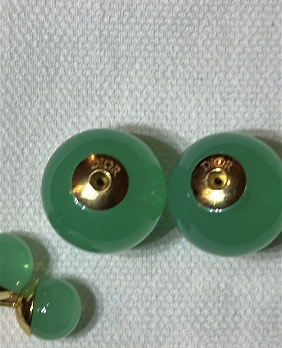 Dior Dior DIORIVIERA DIOR TRIBALES EARRING Aquamarina Resin Pearl Size ONE SIZE - 8 Thumbnail
