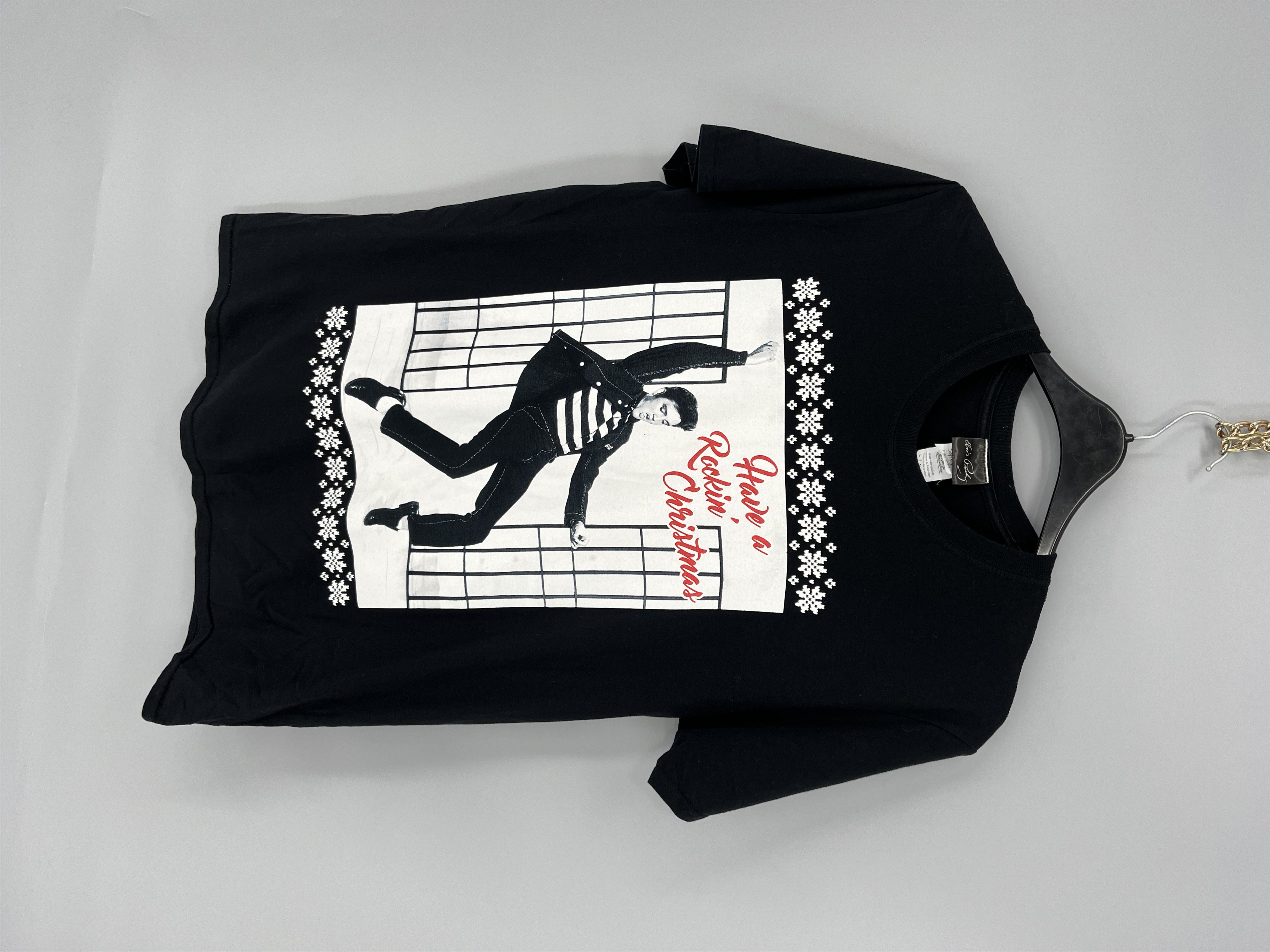 Band Tees Vintage Y2k Elvis Presley Tee Streetwear Fashion TOUR BAND Size US L / EU 52-54 / 3 - 3 Thumbnail