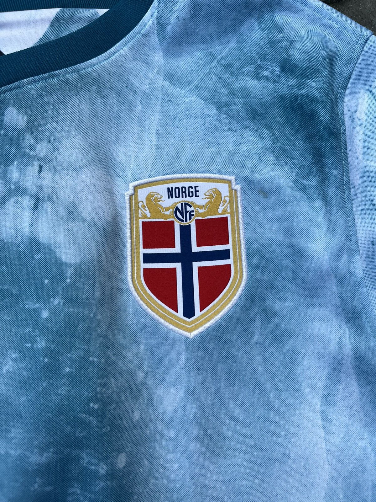 Nike Nike Norway 2020/2021 away jersey t-shirt limited ice print Size US M / EU 48-50 / 2 - 9 Thumbnail