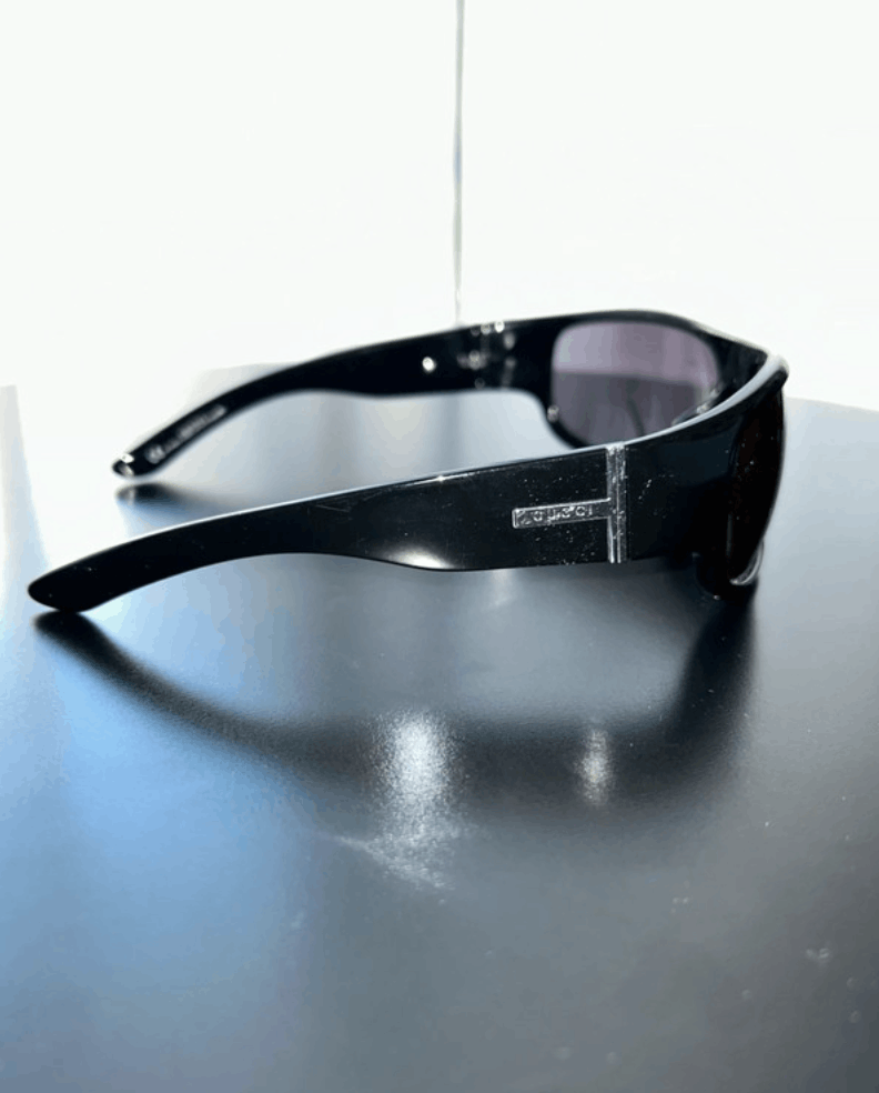 Gucci × Tom Ford × Vintage Gucci Sunglasses 1568 Mask Shield Sport Bike Pop Vintage Size ONE SIZE - 3 Thumbnail