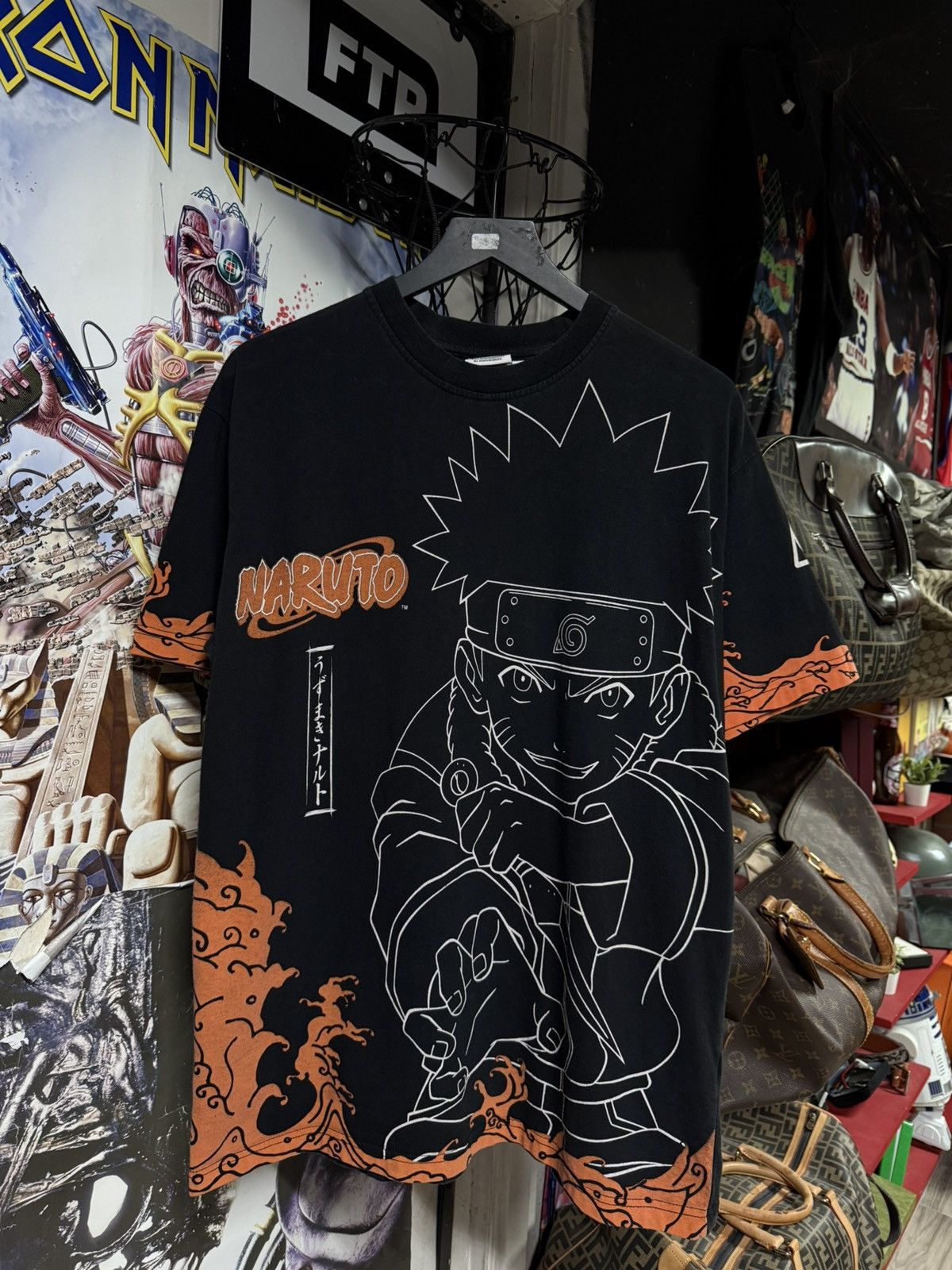Vintage 2002 Naruto T-Shirt Rare Adult Size Large