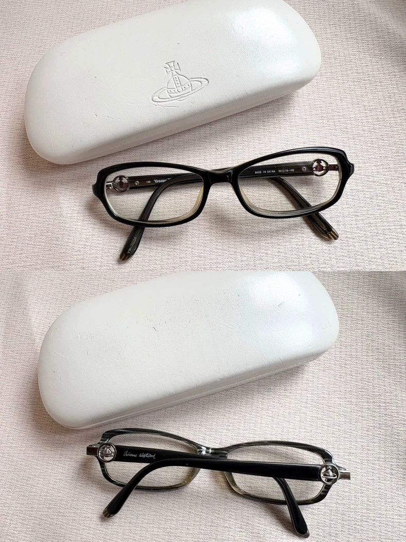Vivienne Westwood Vivienne Westwood Vintage Grayish Brown Metal Saturn Squar Size ONE SIZE - 2 Thumbnail