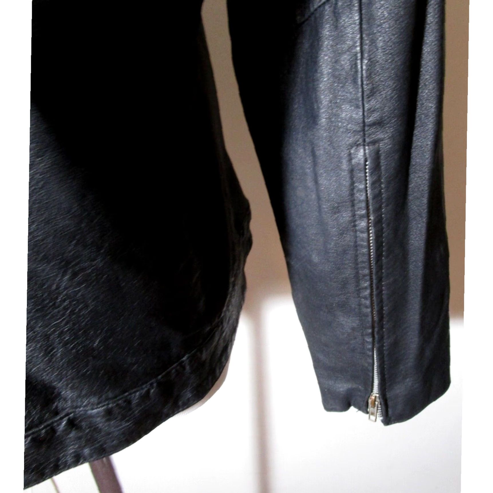 Rue 21 black leather jacket hot sale