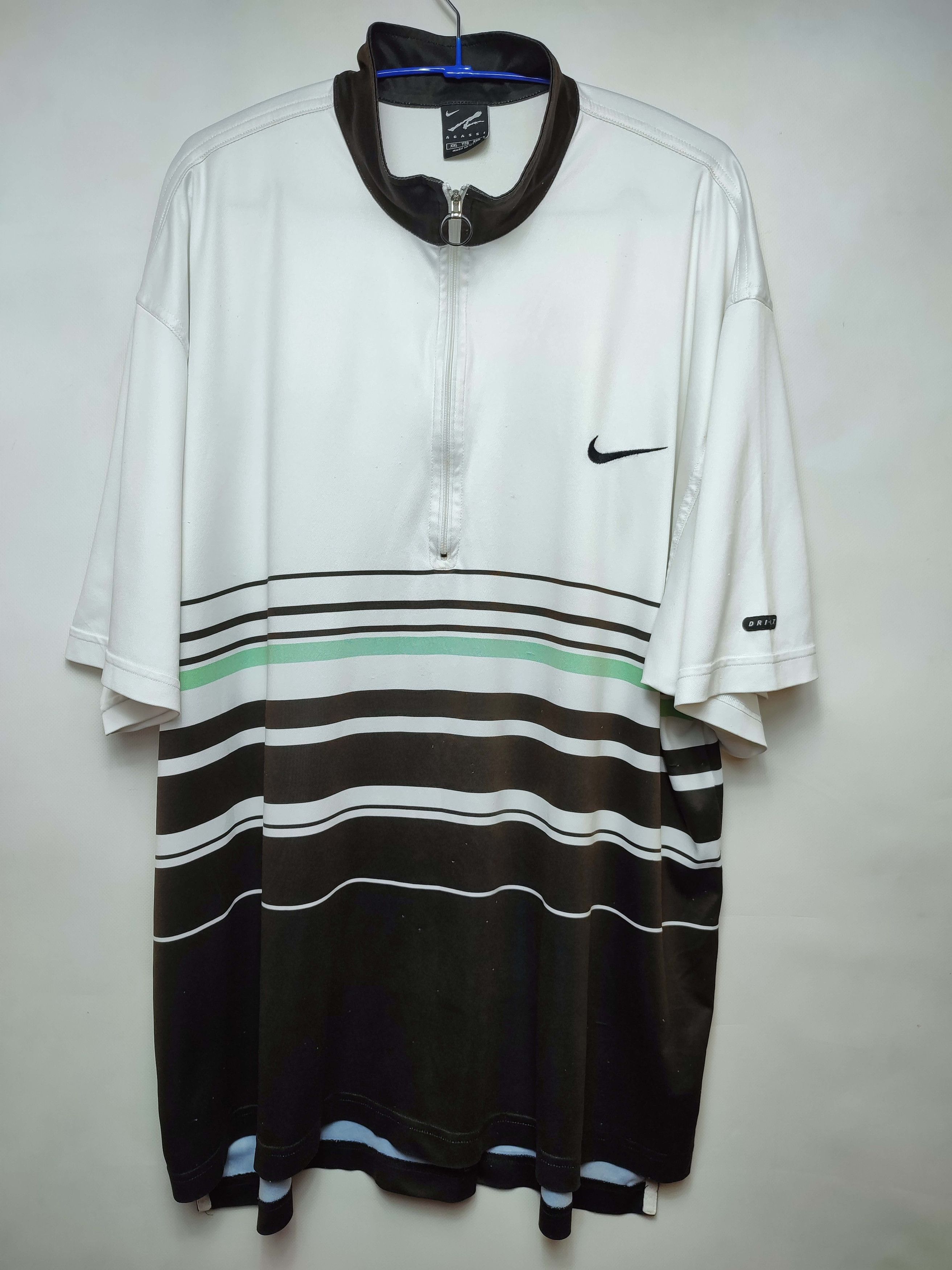 Nike Vintage Nike Aggasi Court Jersey Size US XL / EU 56 / 4 - 1 Thumbnail