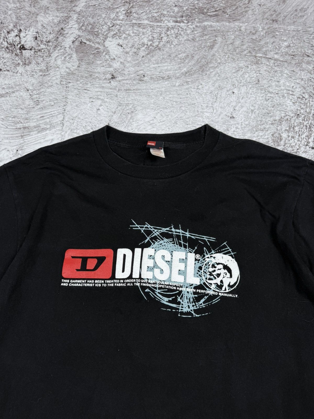 Diesel × Vintage Vintage Diesel T shirt Logo Size US XXL / EU 58 / 5 - 3 Thumbnail
