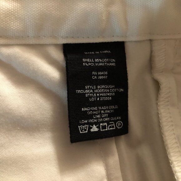 Theory THEORY MEN'S NEW BEIGE 95%COTTON CASUAL PANTS SIZE: 32/28 Size US 32 / EU 48 - 10 Thumbnail