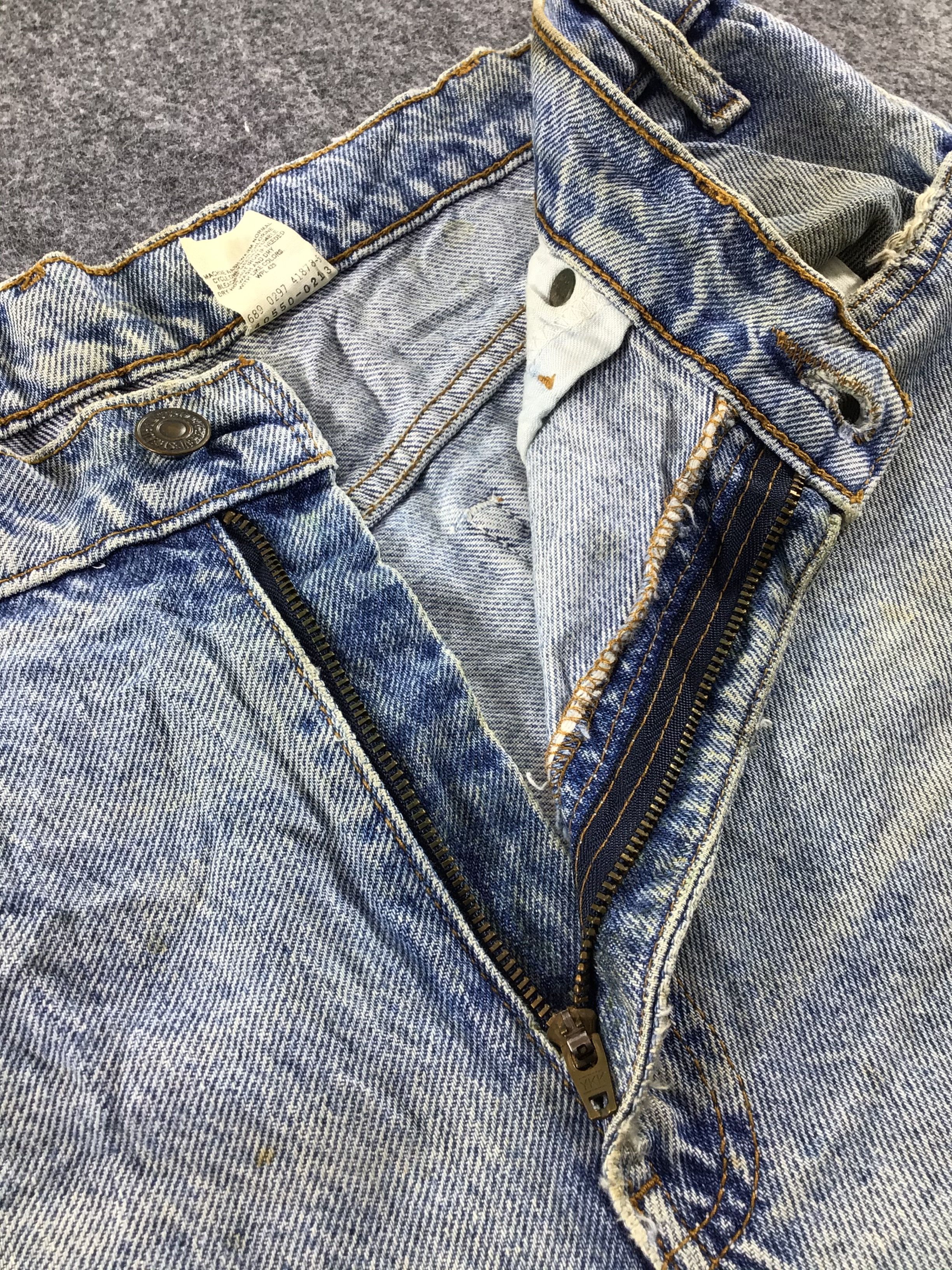 Levi's Vintage Levis 550 Orange Tab Jeans-J331 Size US 34 / EU 50 - 7 Thumbnail