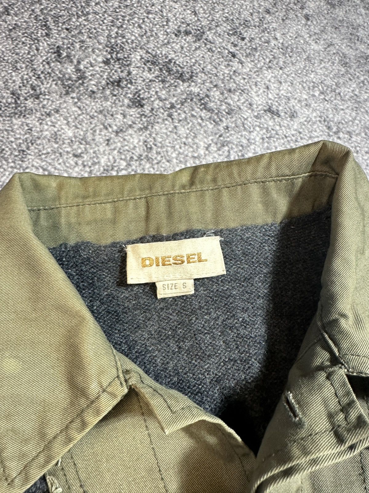 Diesel Y2K Vintage Diesel Sweater Pocket Avant Garde Style VTg USA Size US S / EU 44-46 / 1 - 4 Thumbnail