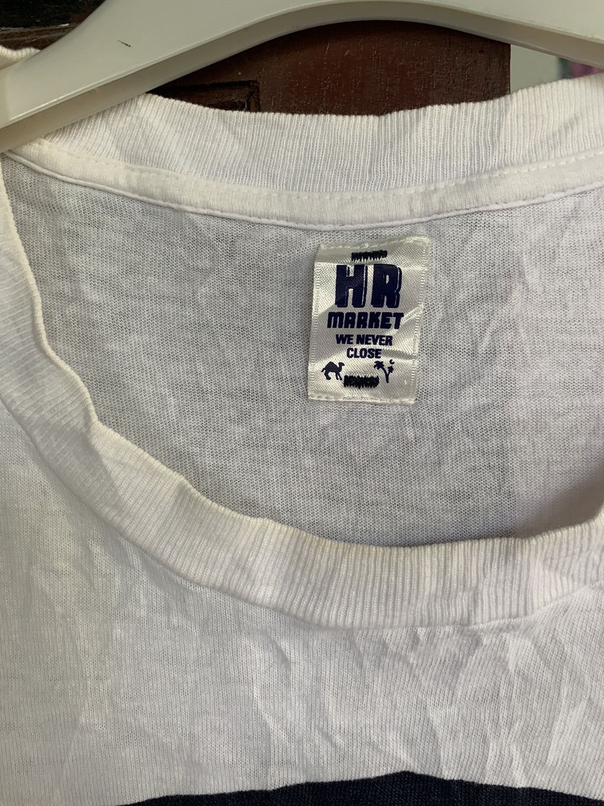 HOLLYWOOD RANCH MARKET × Japanese Brand × Kapital Vintage Japanase Brand Hr Market We Never Close shirt Size US M / EU 48-50 / 2 - 5 Thumbnail