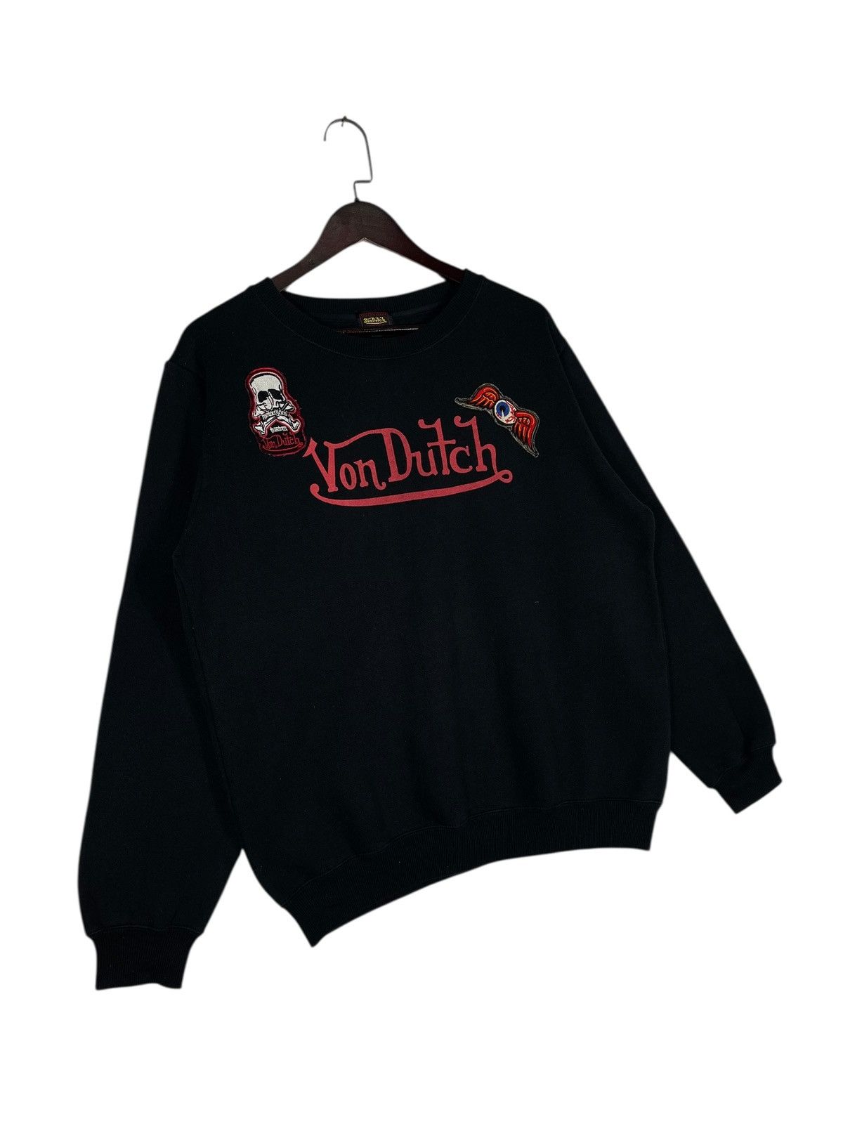 Von Dutch Vintage Von Dutch Sweatshirt Black Large Size US L / EU 52-54 / 3 - 5 Thumbnail