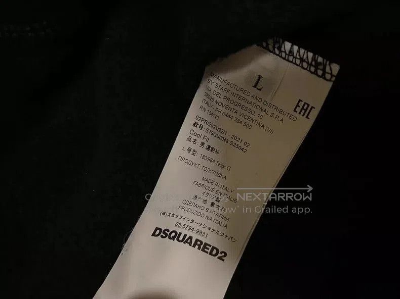 Dsquared2 DSquared2 Black Icon Sweatshirt. Size US L / EU 52-54 / 3 - 1 Thumbnail