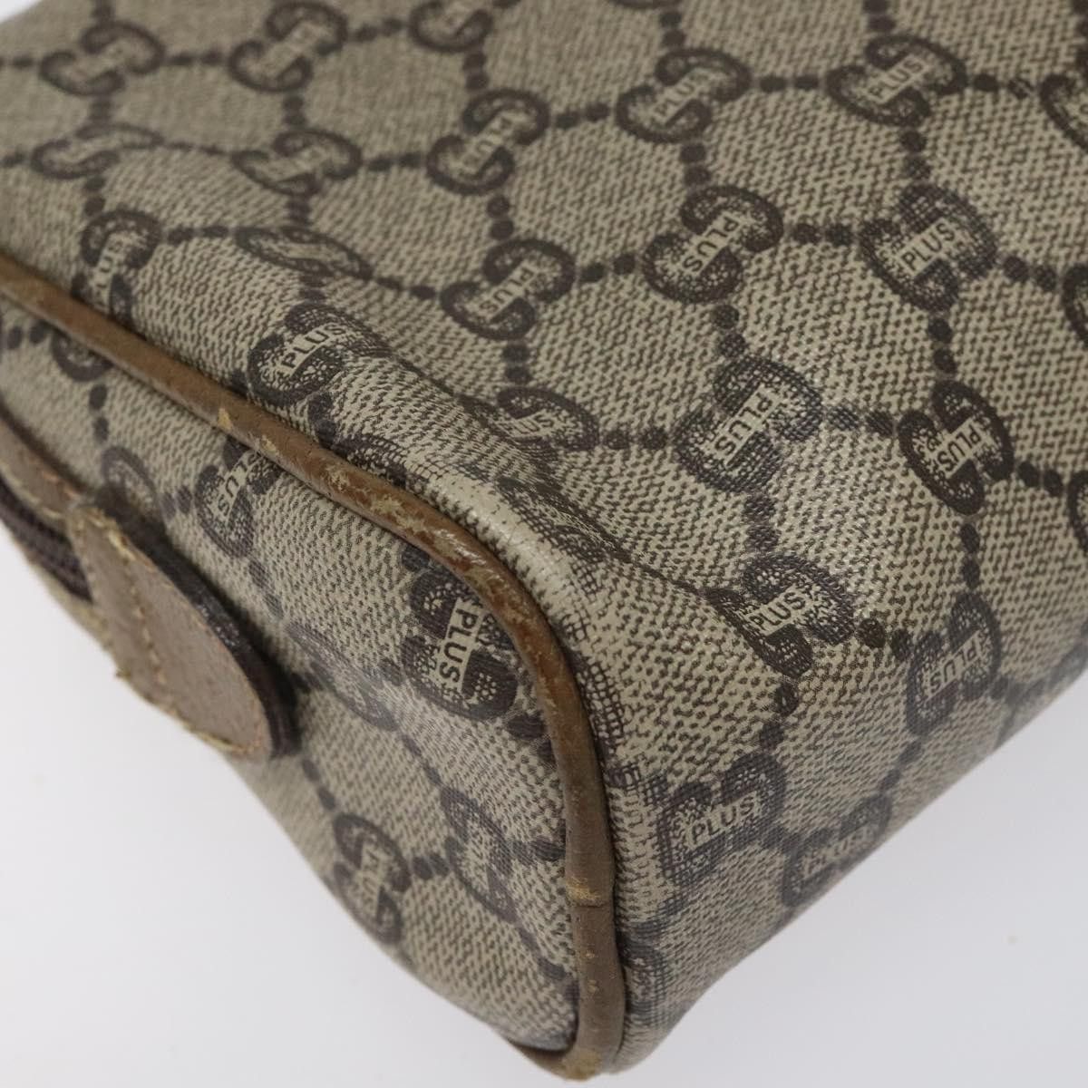 Gucci GUCCI GG Plus Supreme Shoulder Bag Pvc Leather Beige Size ONE SIZE - 16 Thumbnail