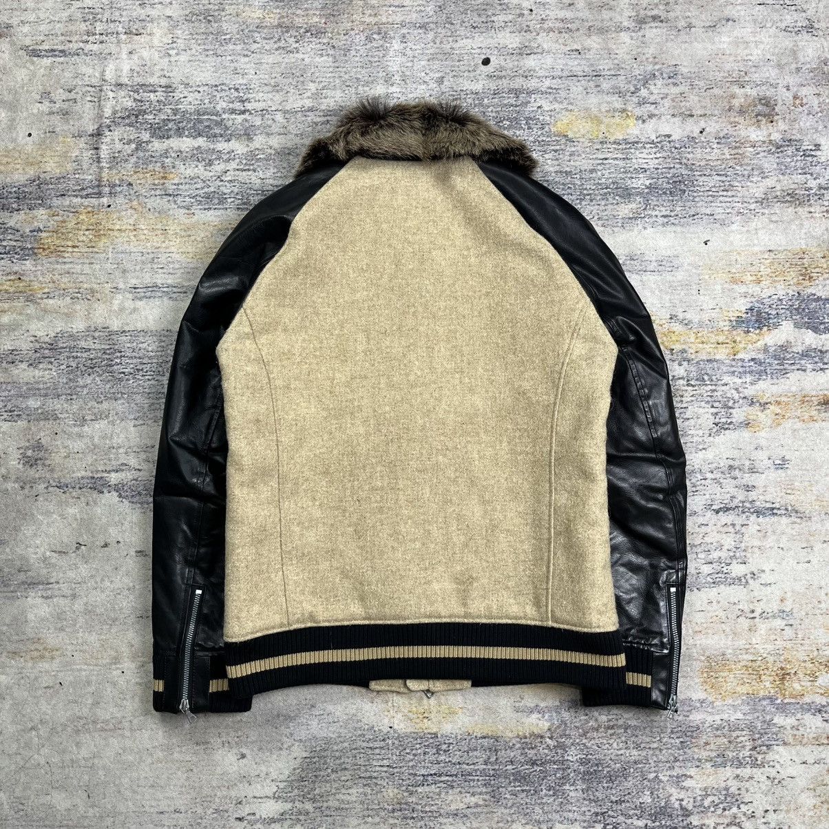 Isamu Katayama Backlash Isamu Katayama Backlash fur collar wool leather jacket Size US L / EU 52-54 / 3 - 2 Thumbnail