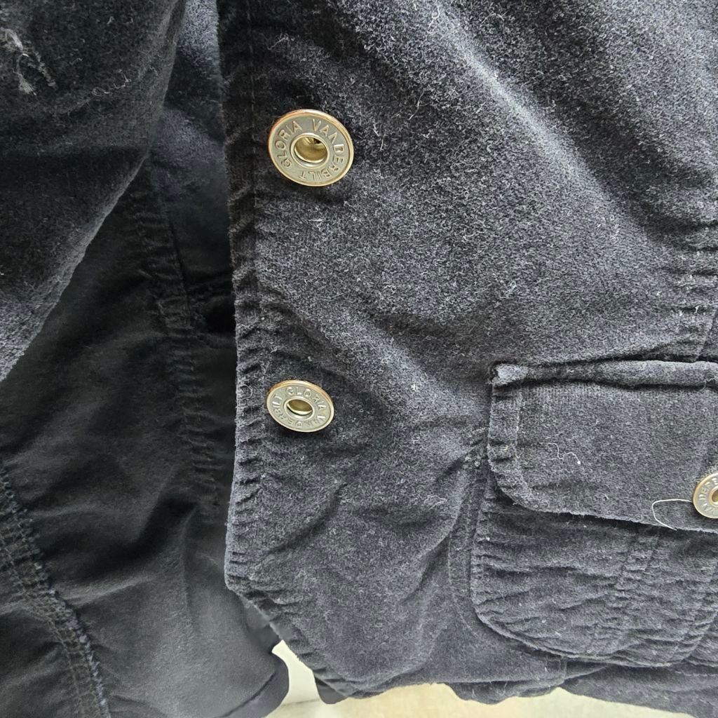 Gloria Vanderbilt Women's Gloria Vanderbilt Black Corduroy Blazer Jacket M Size M / US 6-8 / IT 42-44 - 3 Thumbnail