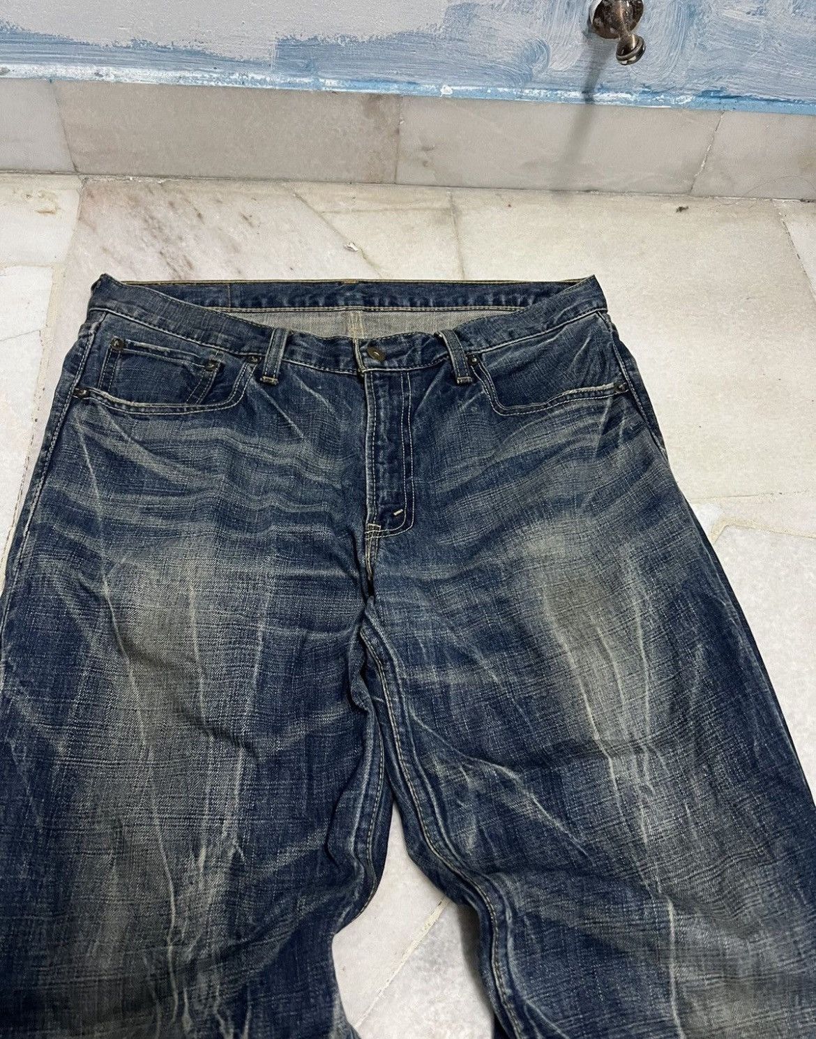 Levi's VINTAGE LEVIS 502 VERY RARE Size US 34 / EU 50 - 3 Thumbnail