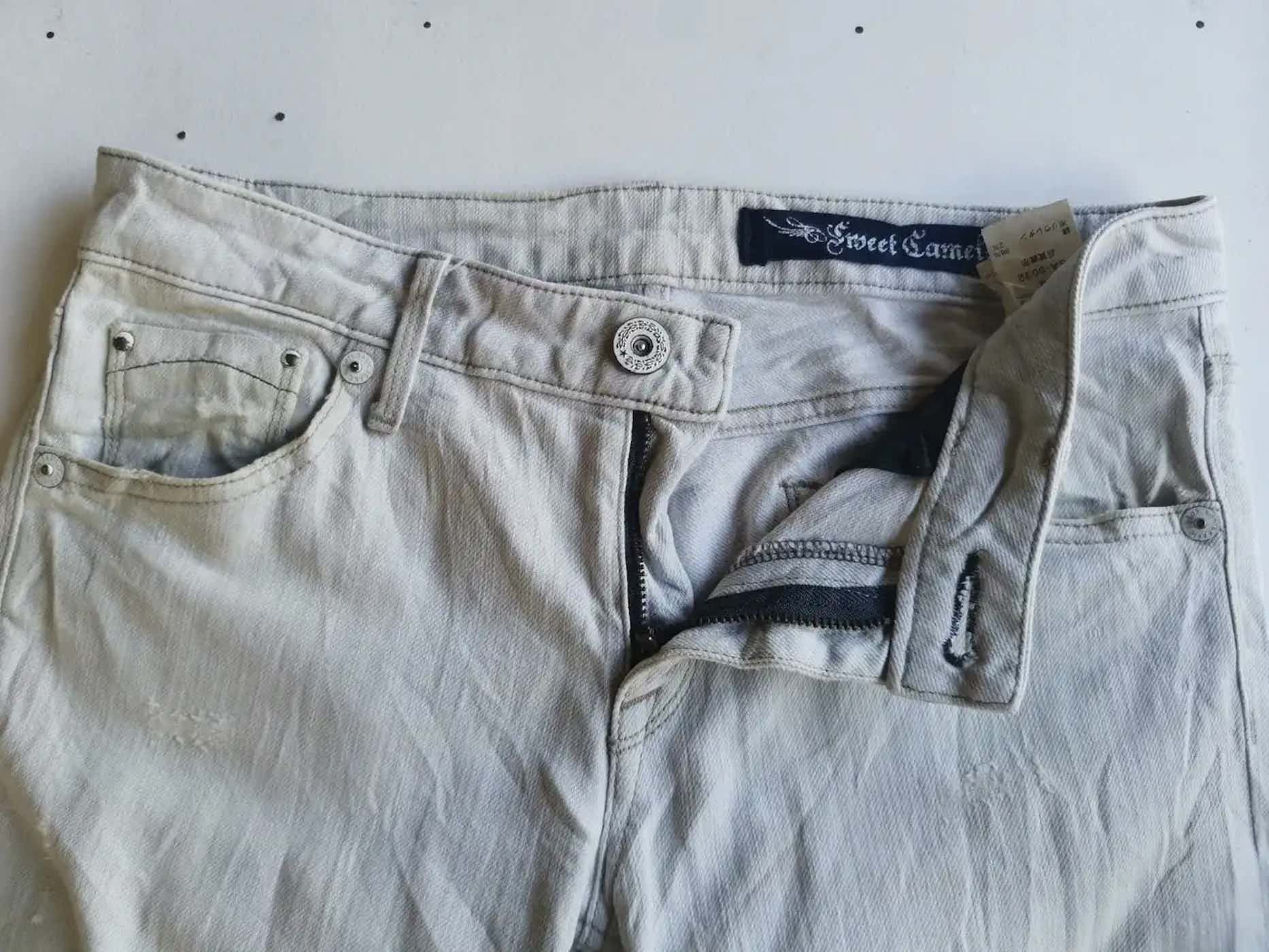 Japanese Brand Smeet Camel Jeans Pants Size US 29 - 13 Thumbnail