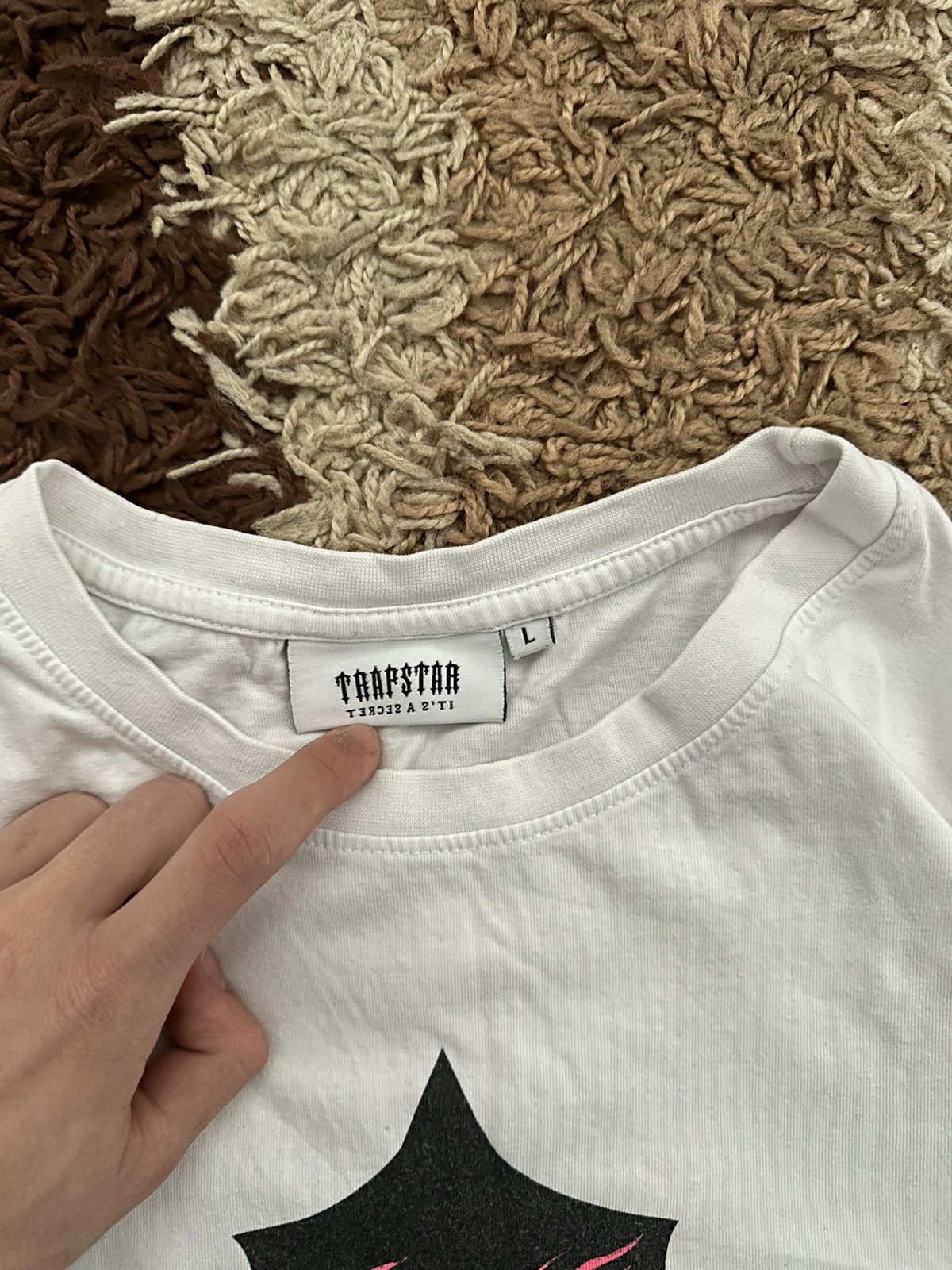 Nike × Trapstar London × Vintage 🔥🚀Y2K TRAPSTAR CENTRE LOGO T-SHIRT DRAGON VINTAGE🚀🔥 Size US L / EU 52-54 / 3 - 3 Thumbnail