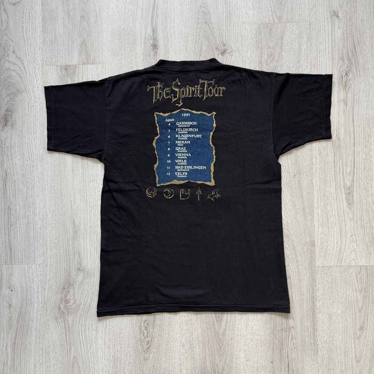 Band Tees Magnum The Spirit 1991 Single Stitch Vintage Band Album Tee Size US L / EU 52-54 / 3 - 2 Thumbnail