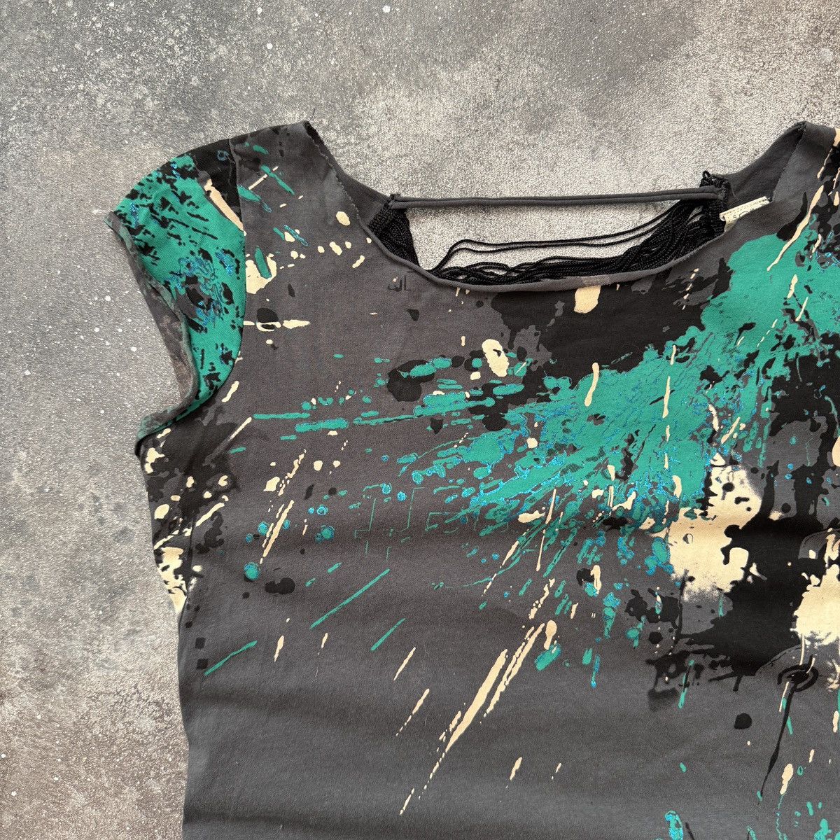 If Six Was Nine River Island Y2K Grunge Aesthetic Vintage T-Shirt Size M / US 6-8 / IT 42-44 - 3 Thumbnail