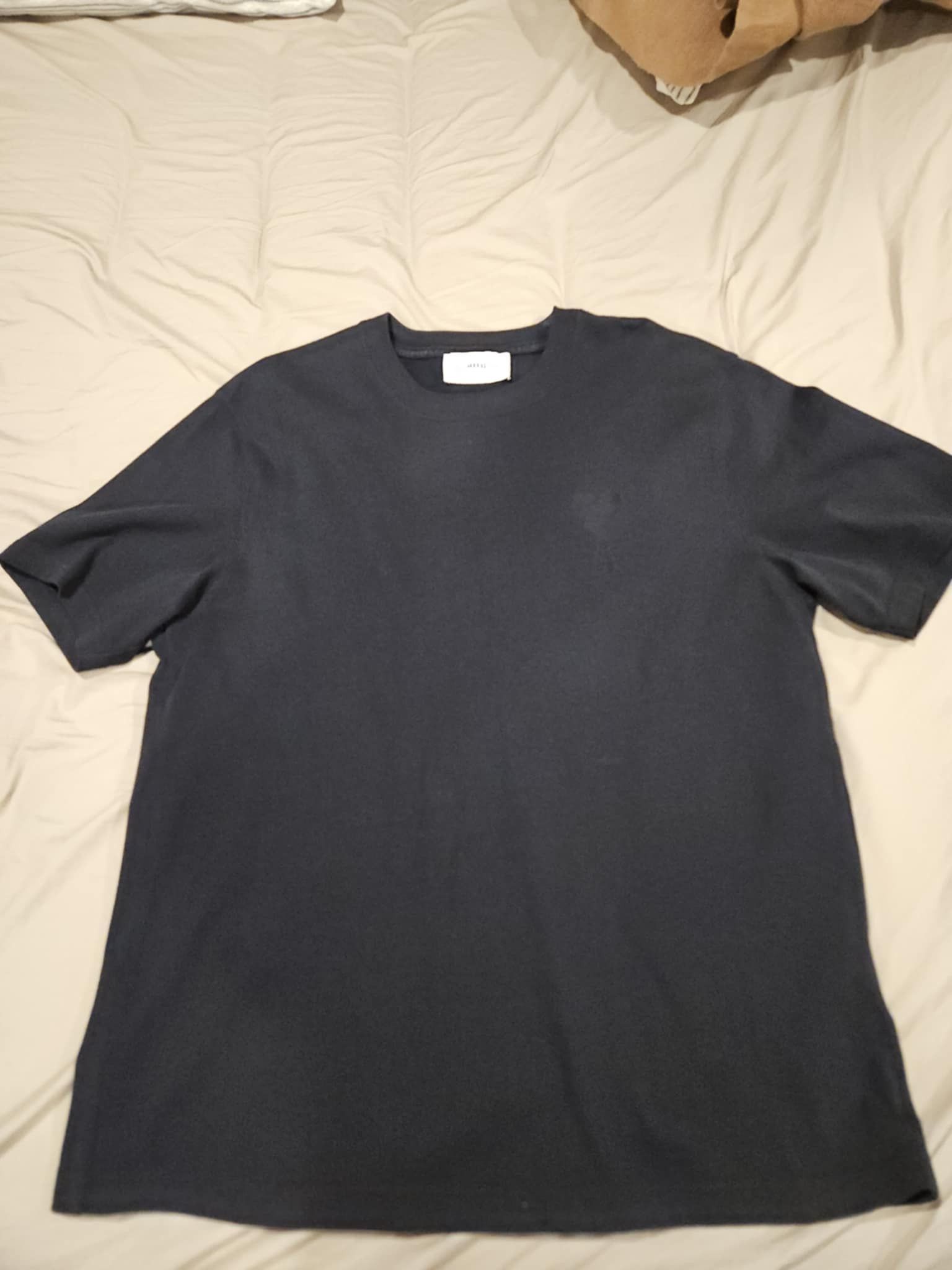 Ami Paris oversized Black Logo T-shirt