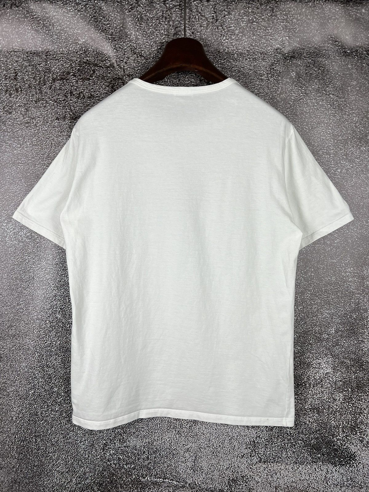 Designer × Jil Sander 2012 Jil Sander Fish Bottle Graphic Tee Made in Italy white Size US M / EU 48-50 / 2 - 7 Thumbnail