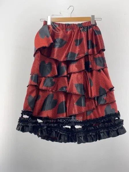 Comme des Garcons Comme Des Garcons size XS Black vintage heart lace design Size 25" / US 0 / IT 36 - 2 Thumbnail