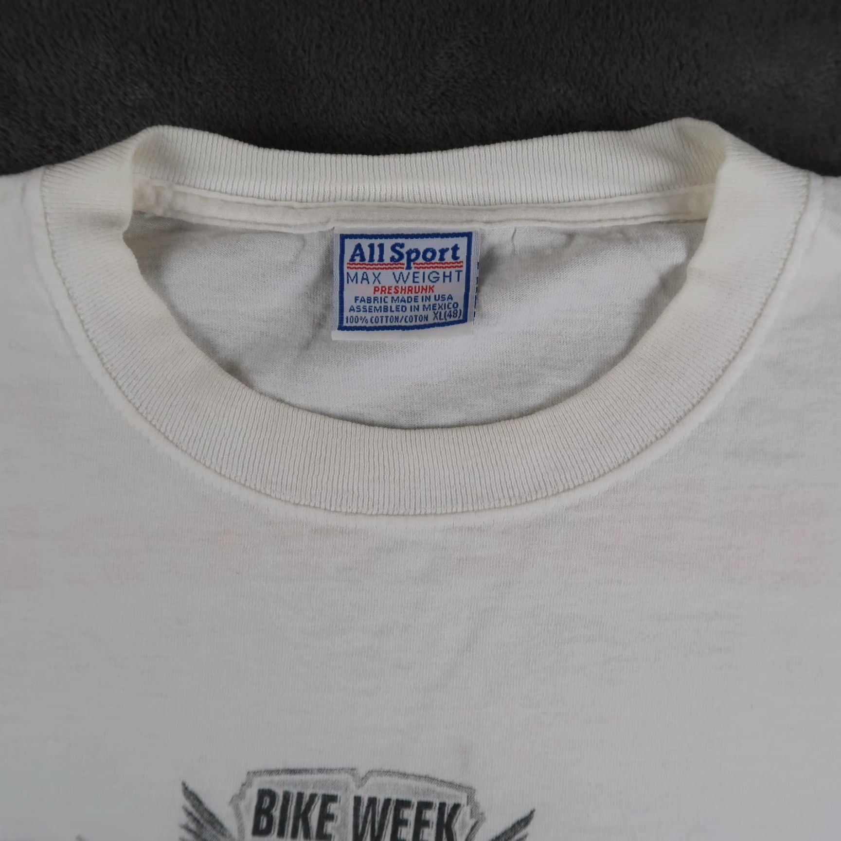 Vintage VINTAGE Y2K Bike Week T Shirt Mens XL White Daytona Beach 2003 AllSport Biker Size US XL / EU 56 / 4 - 7 Thumbnail
