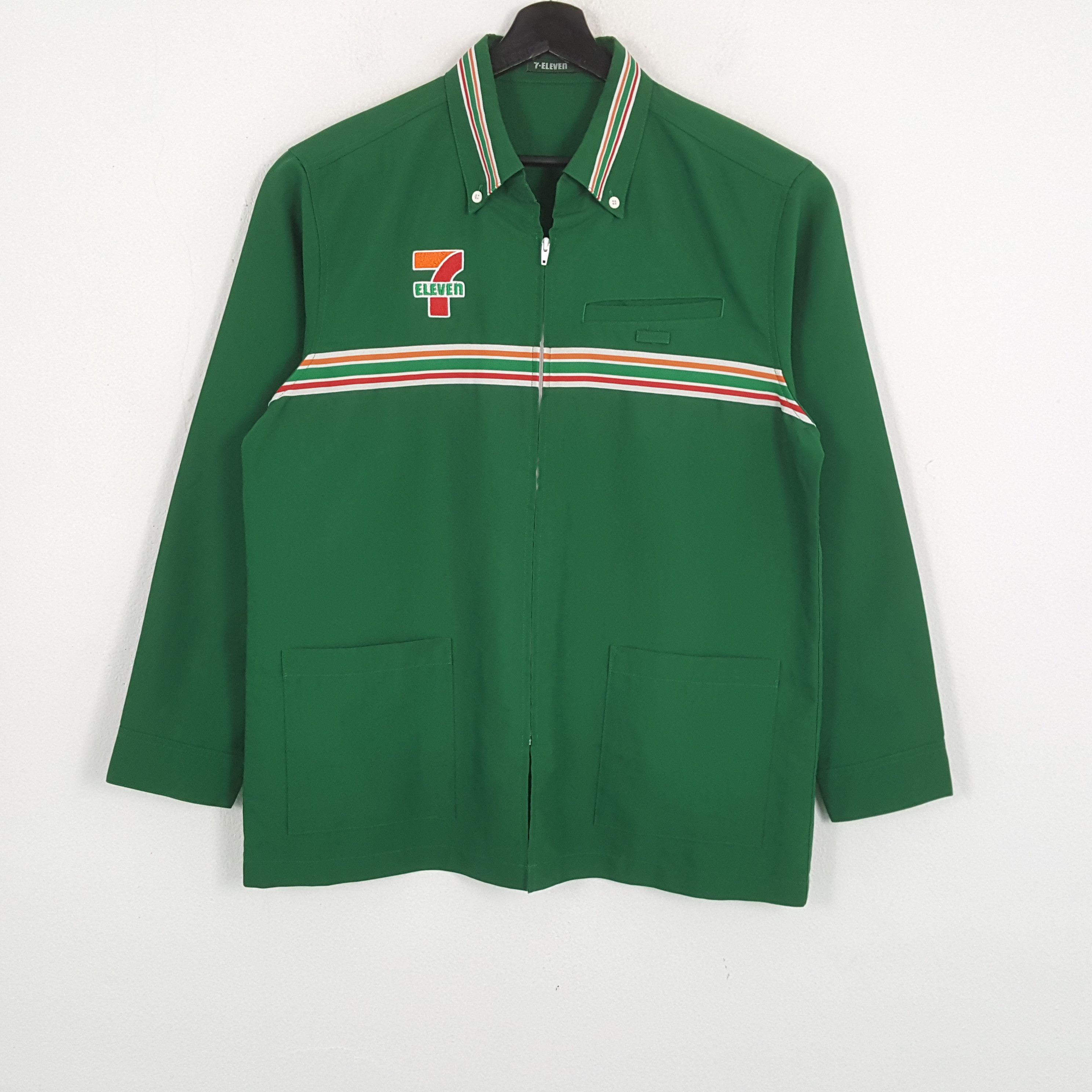 Japanese Brand × Vintage 7 ELEVEn Japanese Workers Uniform Jacket Size US M / EU 48-50 / 2 - 3 Thumbnail