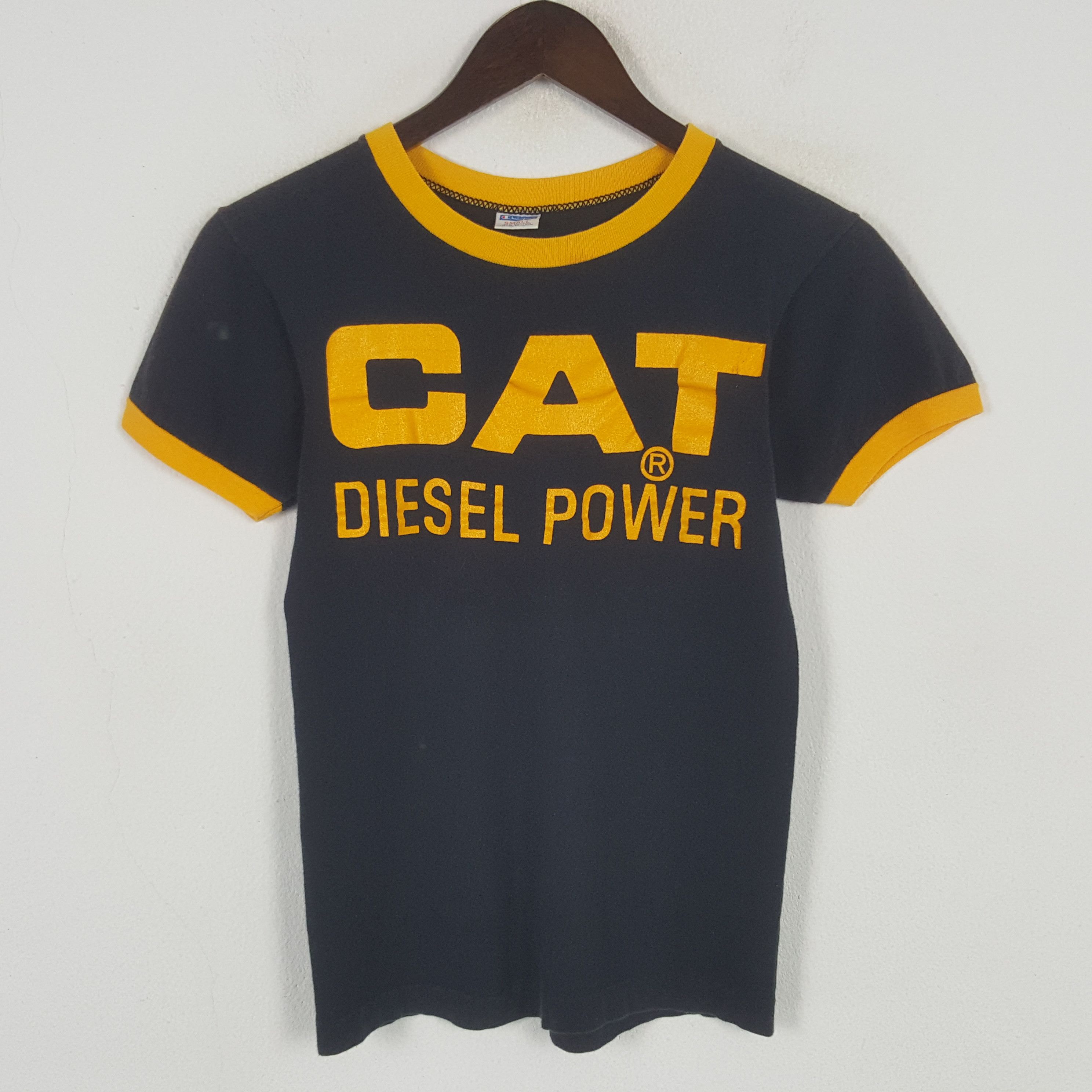 Other Vintage Cat Diesel Power Tshirt Size US XS / EU 42 / 0 - 1 Thumbnail