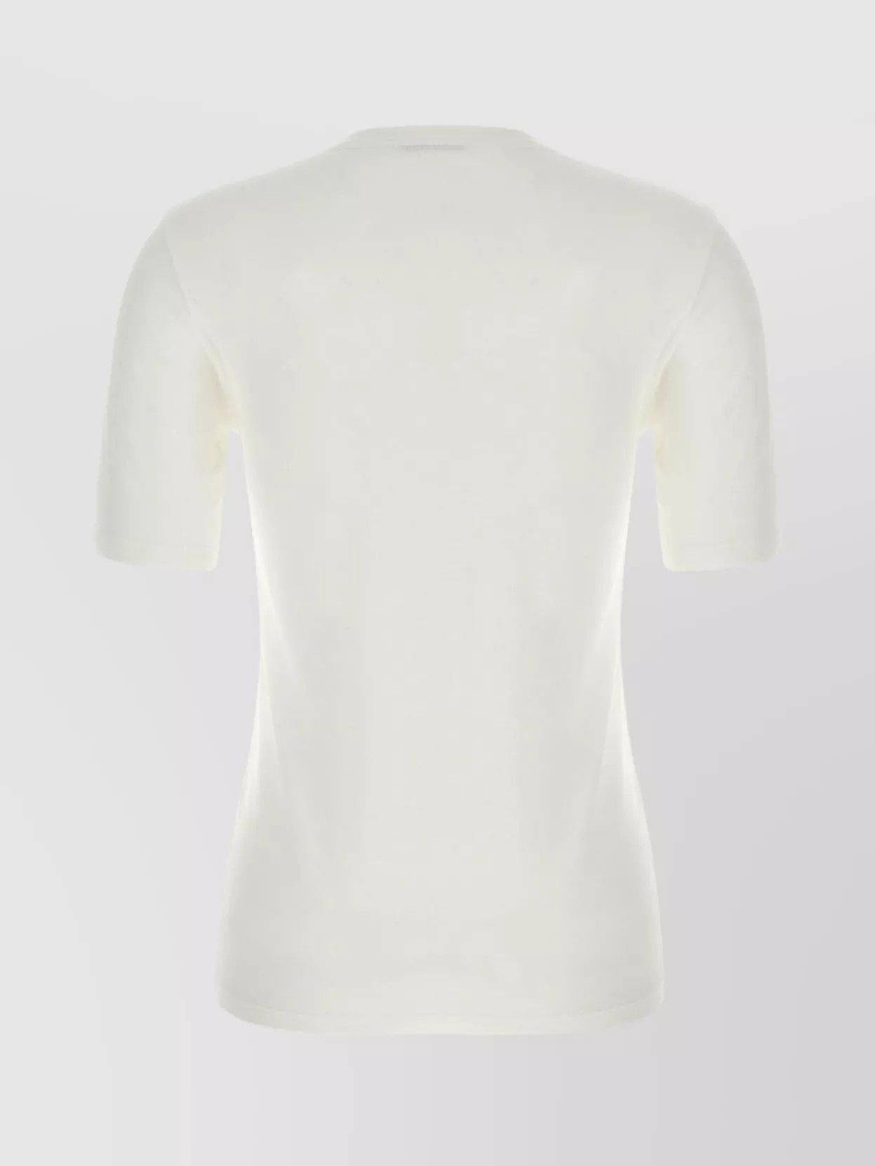 Jil Sander o1y1025 Crewneck T-Shirt in White Size XS / US 0-2 / IT 36-38 - 2 Thumbnail