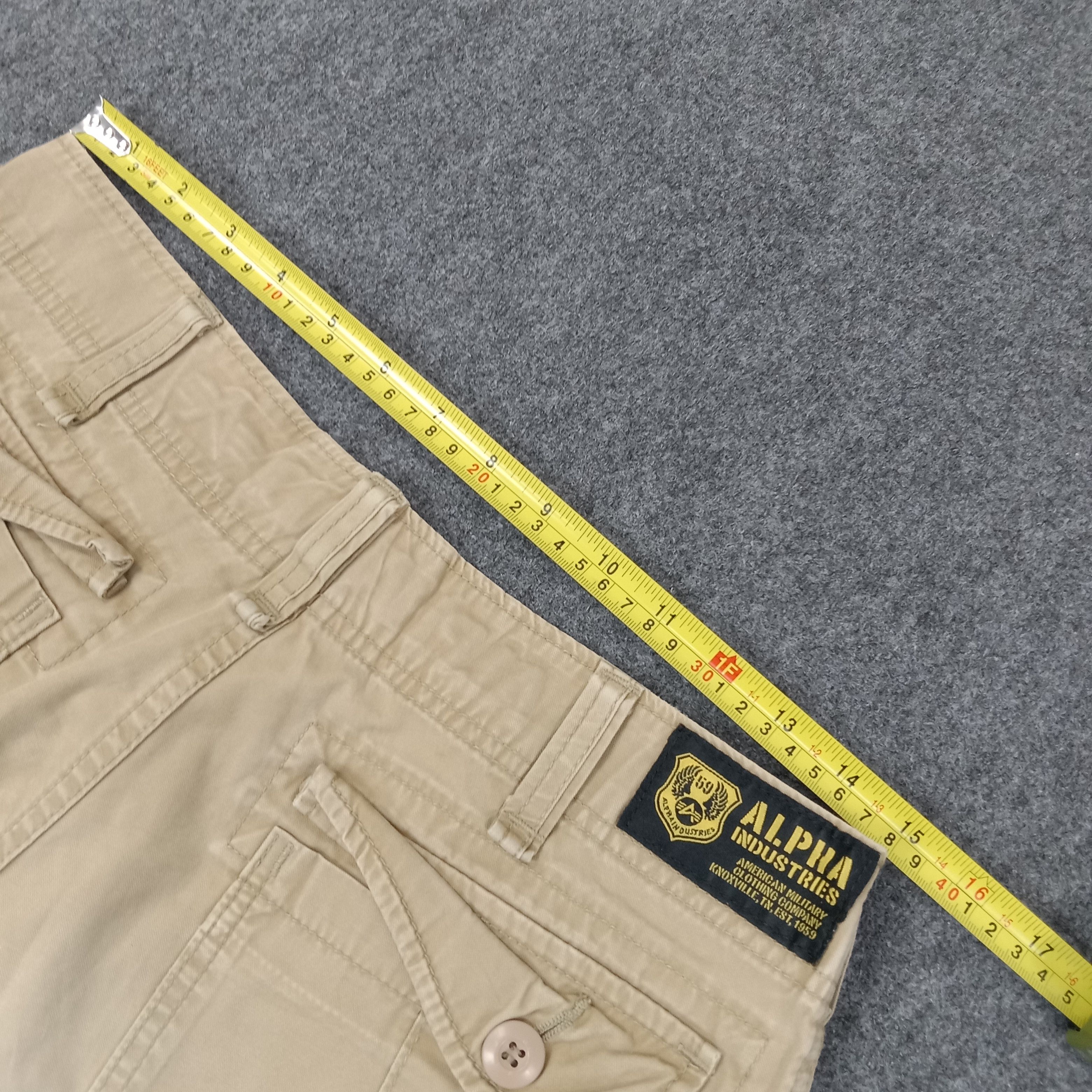 Alpha Industries Alpha Industries American Style Cargo Pants C244N4 Size US 31 - 10 Thumbnail