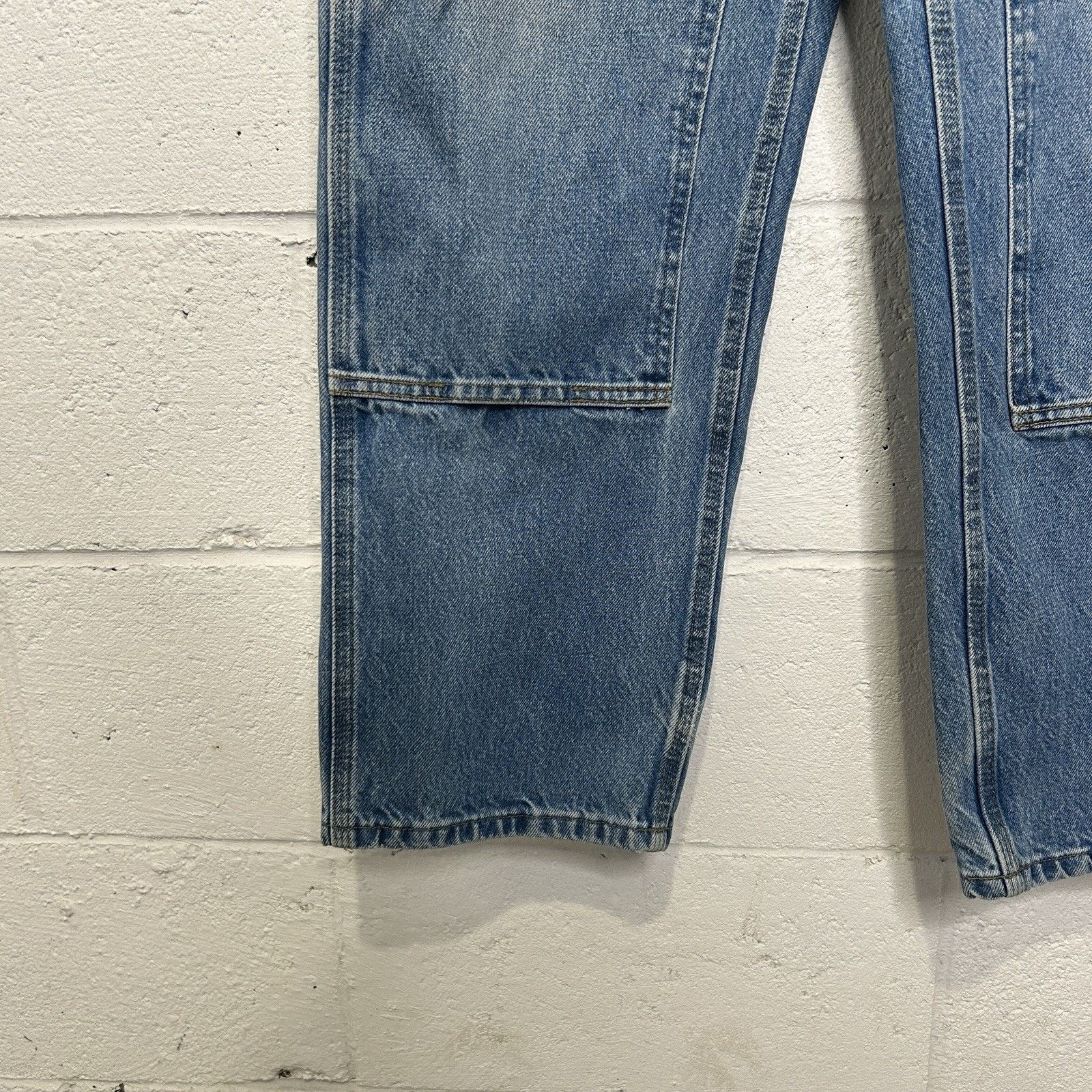 Carhartt Vintage Carhartt Logger Denim DoubleKnee Pants “Darkstone” Size US 32 / EU 48 - 6 Thumbnail