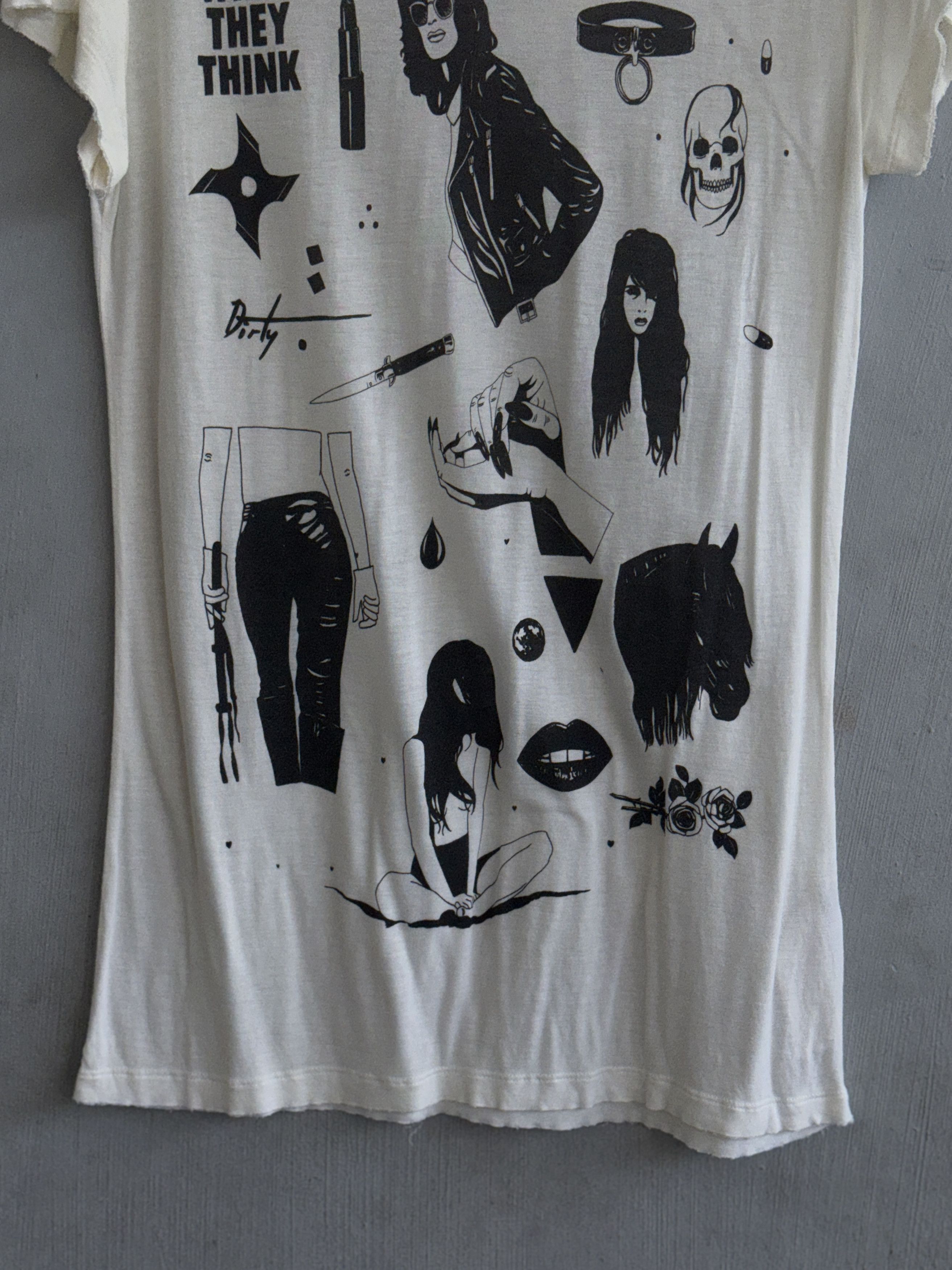 Diesel Diesel Maglietta Punk T-shirt Size S / US 4 / IT 40 - 4 Thumbnail