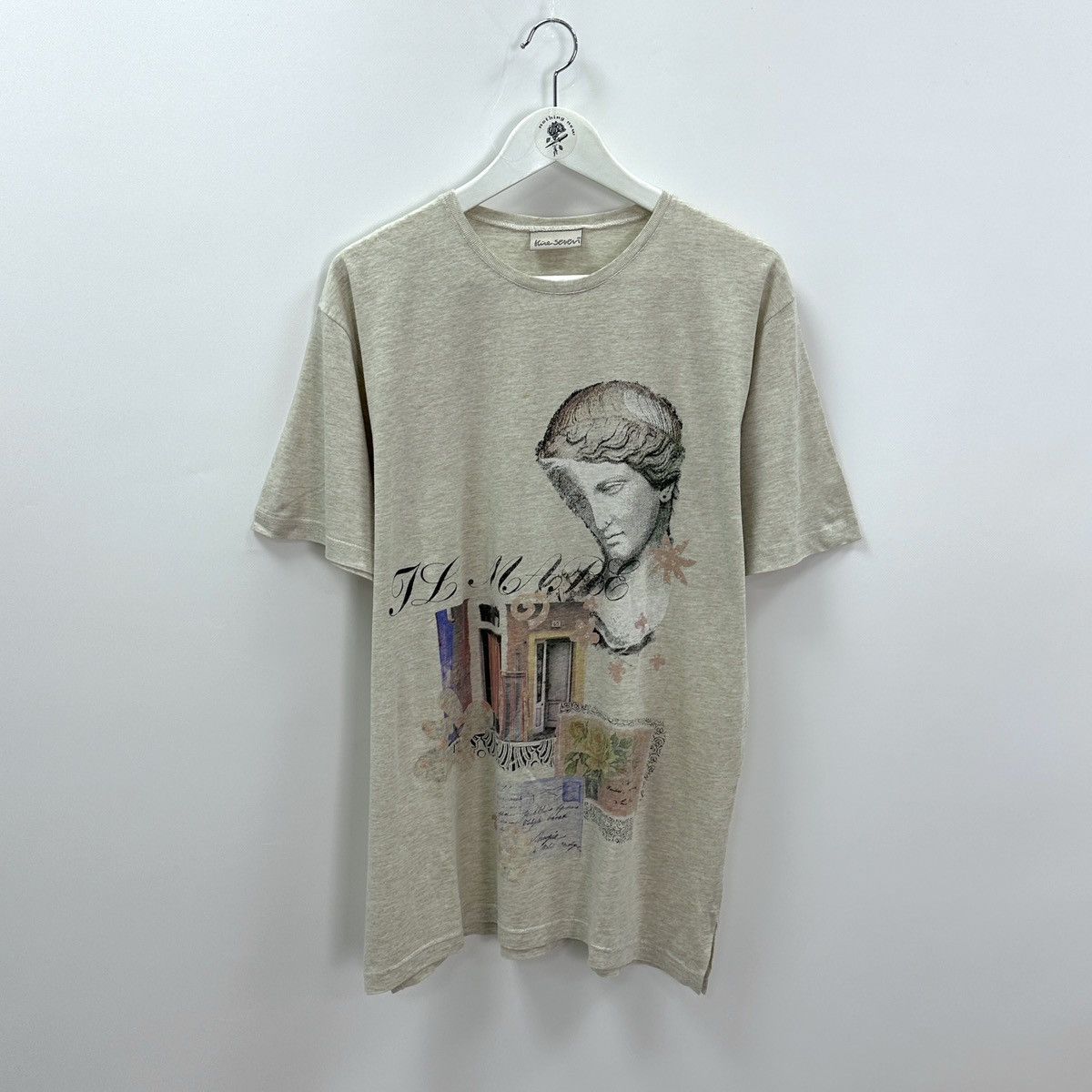 Vintage Vintage 00s Hire Seven Il Mare art tee Rome Empire Cesar IT Size US L / EU 52-54 / 3 - 1 Thumbnail