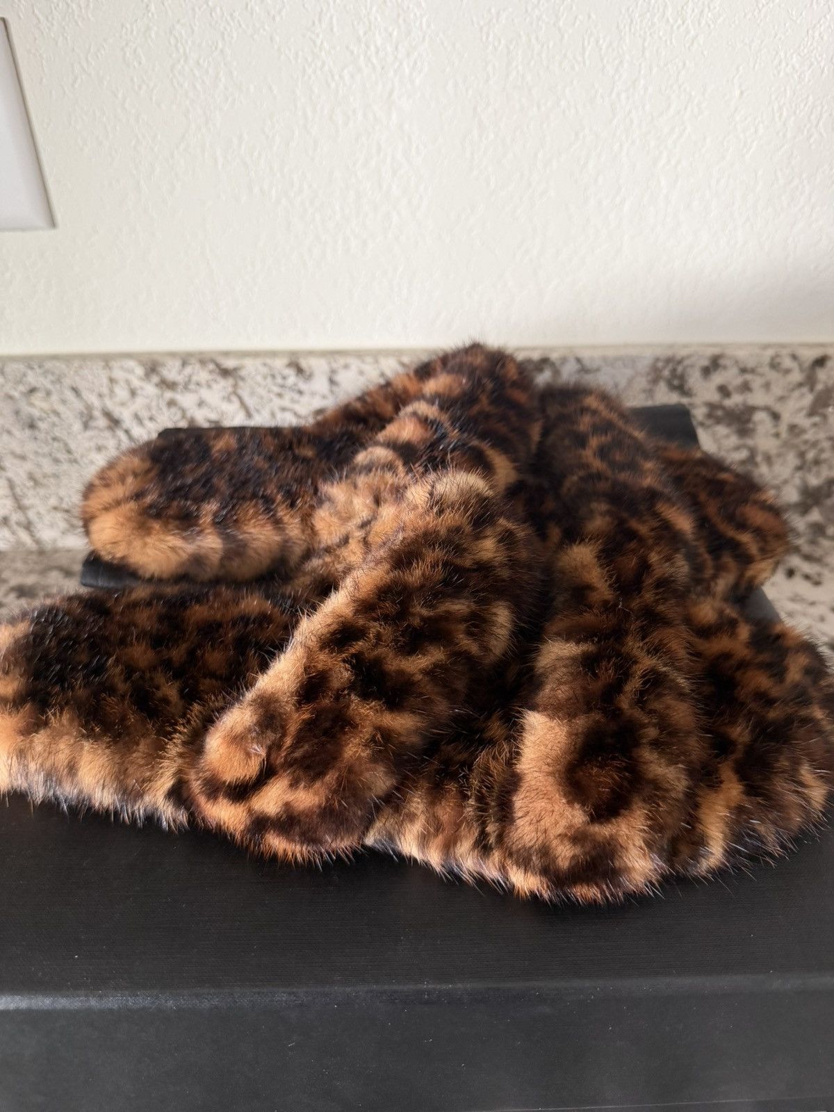 Saint Laurent Paris RARE MINK SANDALS SAINT LAURENT Size US 12 / EU 45 - 2 Thumbnail