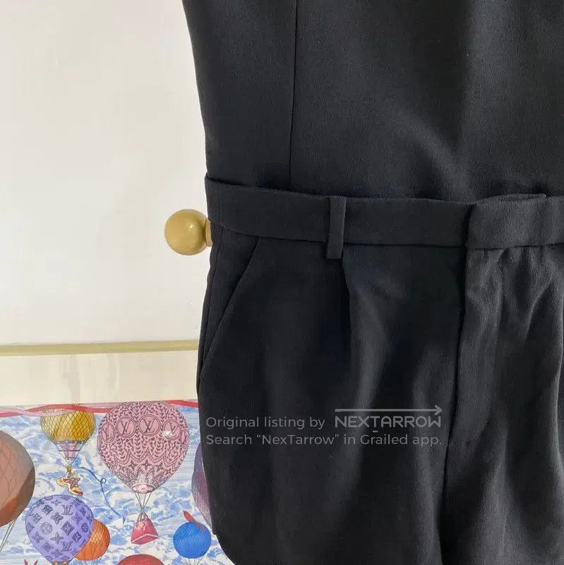 Yves Saint Laurent YSL Women's Black Wool Casual Pants . Size 25" / US 0 / IT 36 - 5 Thumbnail