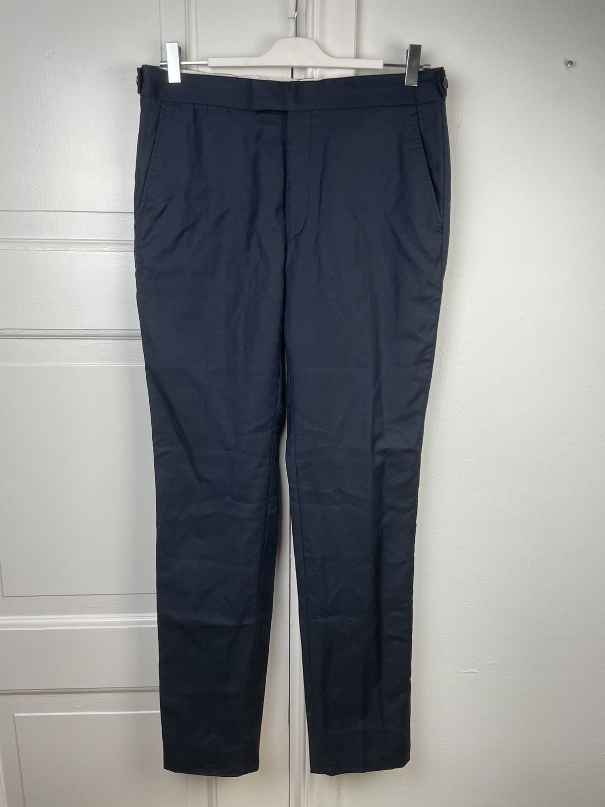 Acne Studios Acne Studios Wall St blue suit pants trousers chinos Size US 32 / EU 48 - 1 Thumbnail