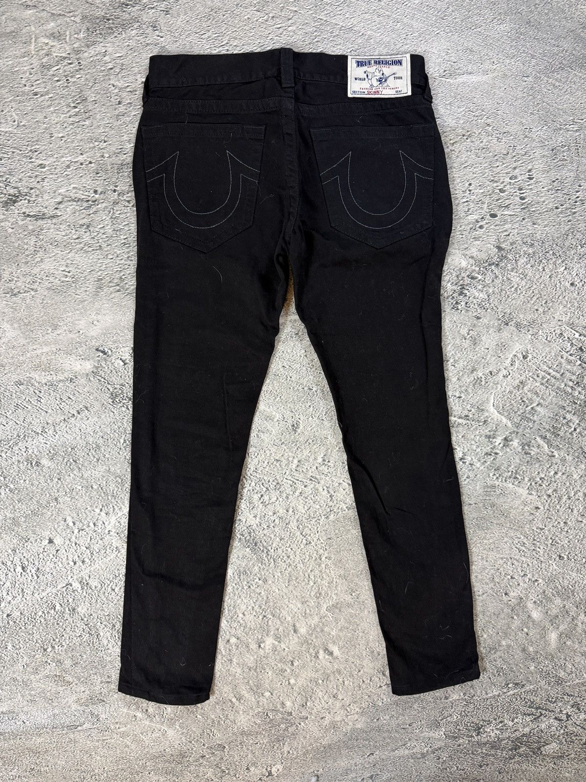 True Religion True Religion vintage jeans slim black Y2K Size US 33 - 1 Thumbnail