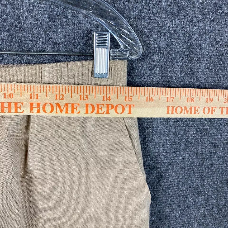 Other Briggs Pants Women's Size 14 Pull On Stretch Rayon Blend Size 30" / US 8 / IT 44 - 3 Thumbnail