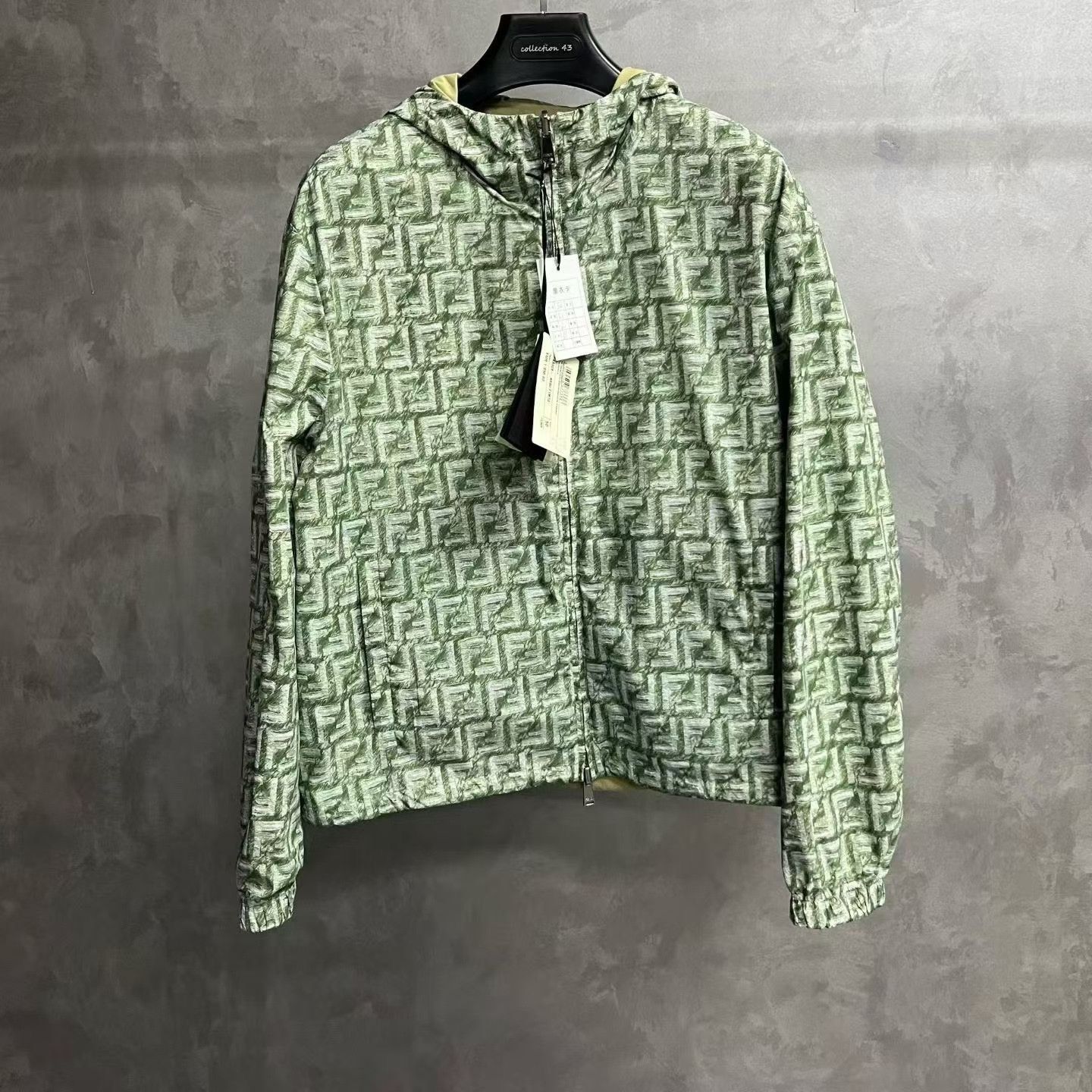 Fendi Fendi Green Reversible Hooded Jacket Size US M / EU 48-50 / 2 - 1 Thumbnail