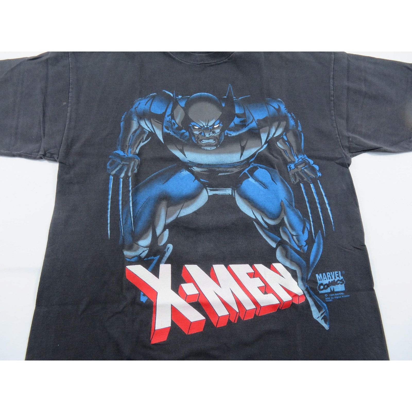 Signal Sport X-MEN Wolverine Mavel Comics T-Shirt Double Sided Sz L 1994 Size US L / EU 52-54 / 3 - 2 Thumbnail