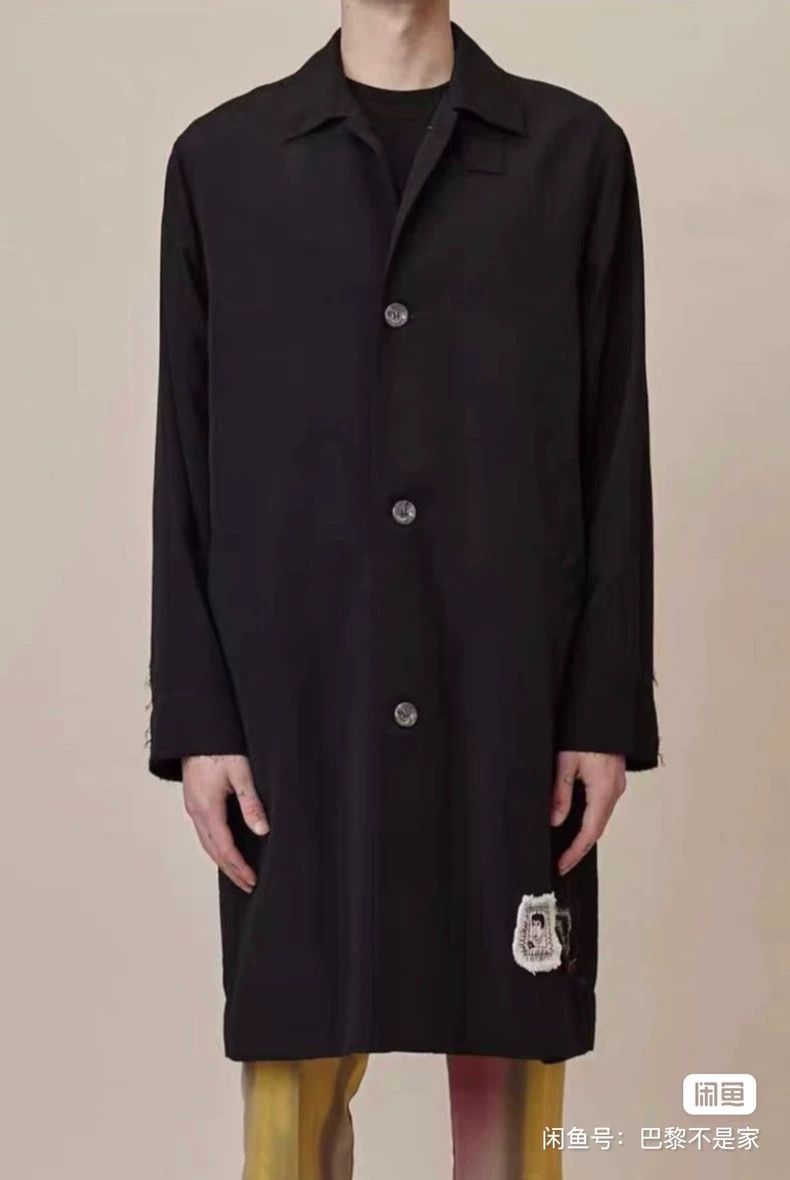 Song For The Mute Song For The Mute black long coat jacket Size US M / EU 48-50 / 2 - 6 Thumbnail
