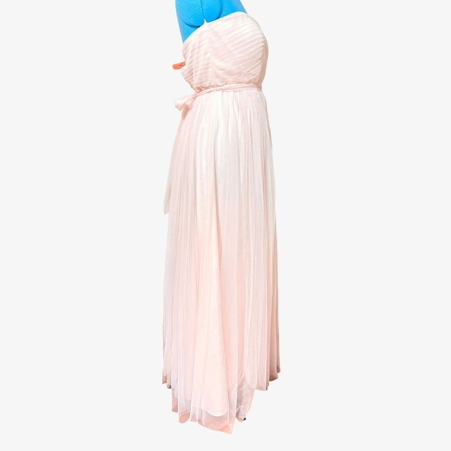 Other NEW Jenny Yoo Annabelle Gown Maxi Dress 18 Blush Pink Prom F Size XXL / US 16-18 / IT 52-54 - 4 Thumbnail