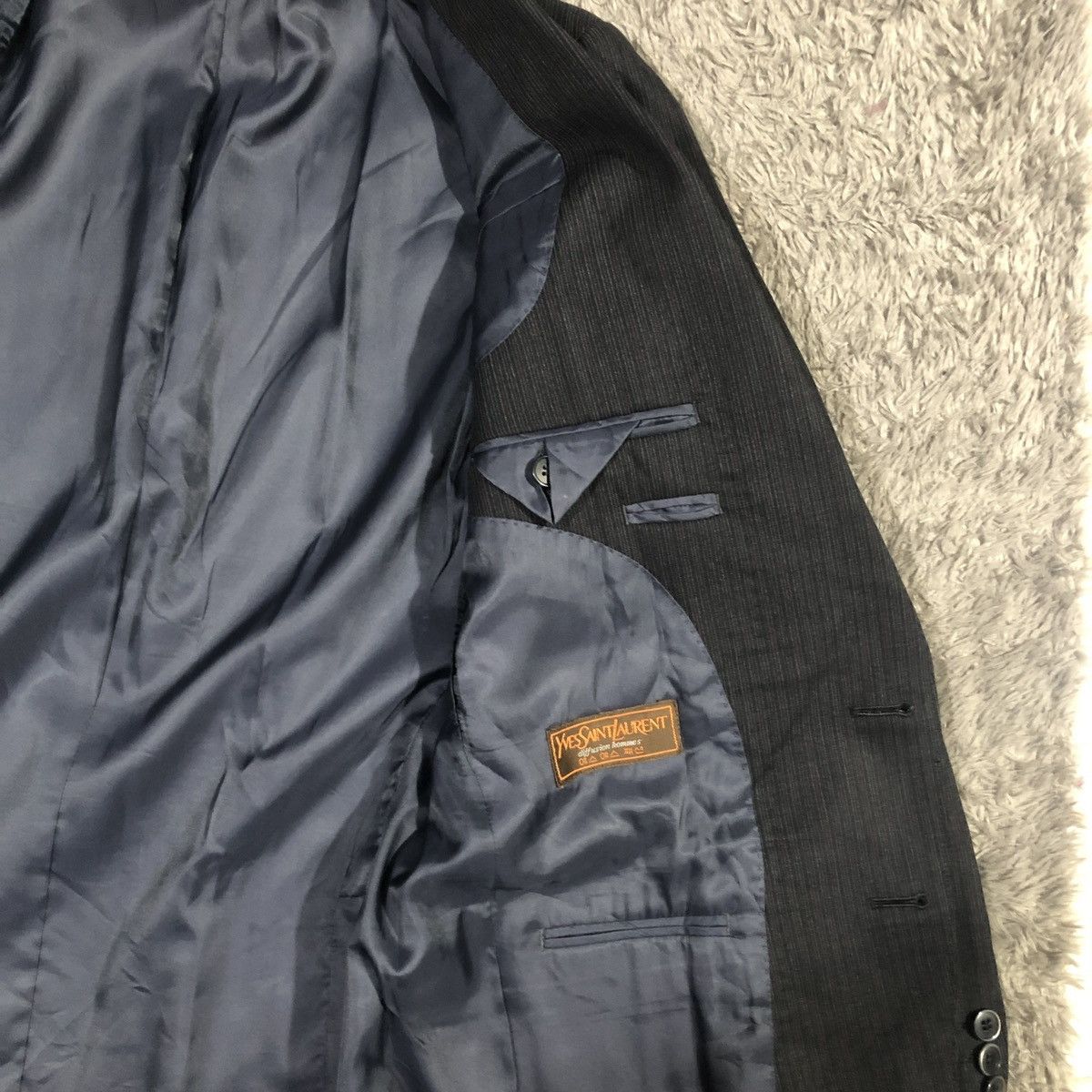 Yves Saint Laurent YVES SAINT LAURENT SUIT BLAZER Size 42R - 14 Thumbnail